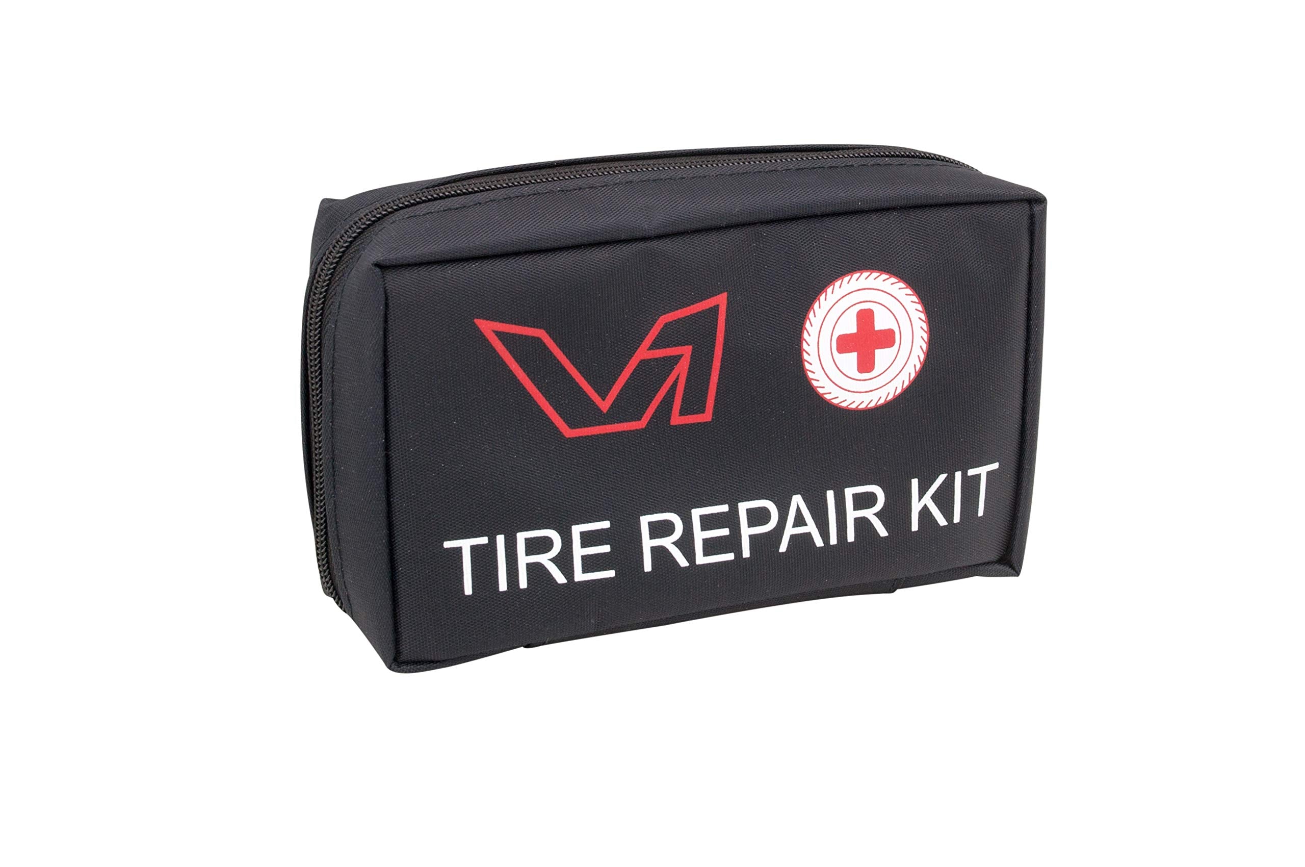 V1 Motor CO2 Motorcycle & ATV Tubeless Tire Repair Kit - Compact & Easy to Use