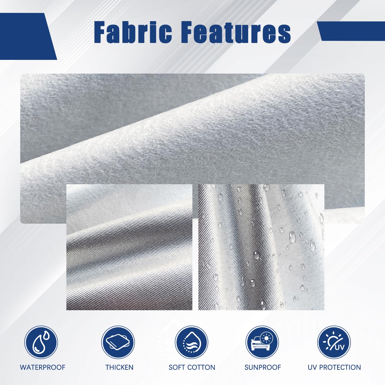 Kayme 6 Layers Suv Car Cover Custom Fit For Buick Envision (2015-2025) Waterproof All Weather For Automobiles, Outdoor Full Cove