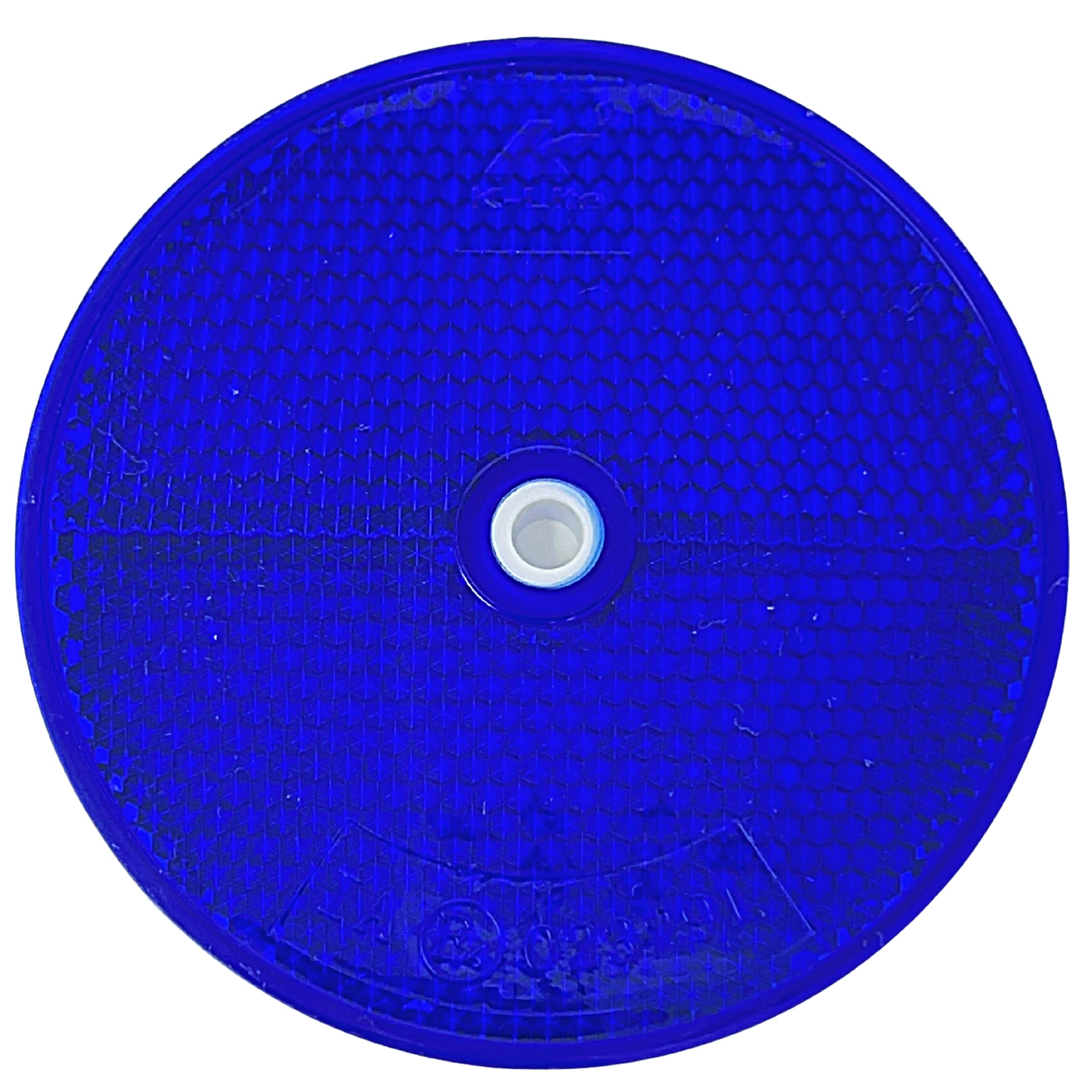 [All Star Truck Parts] Class A 3-3/16'' Round Reflector With Center Mounting Hole Trailers, Trucks, Automobiles, Mail Boxes, Boa