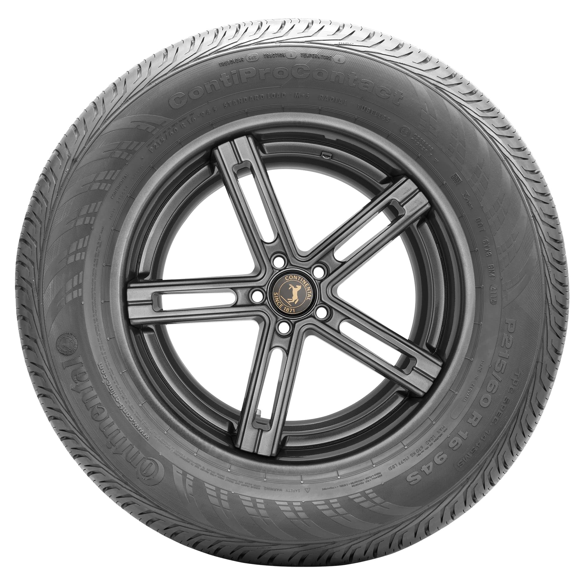 Continental Contiprocontact Radial Tire P185/65R-15