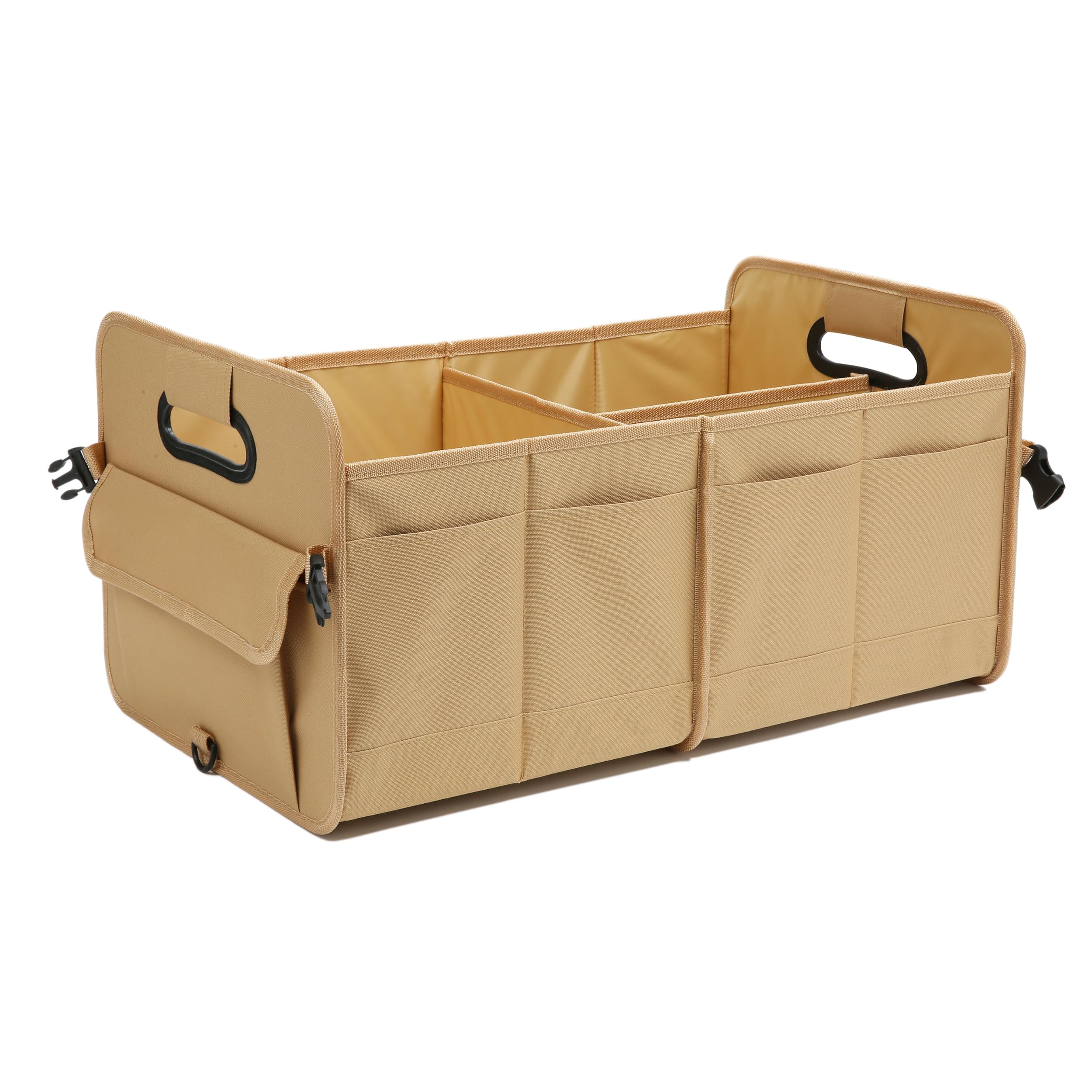 AOKJOY Car Trunk Organizer Car Storage Organizer Collapsible Multi Compartment Car Organizer Adjustable Straps Car Organizer for