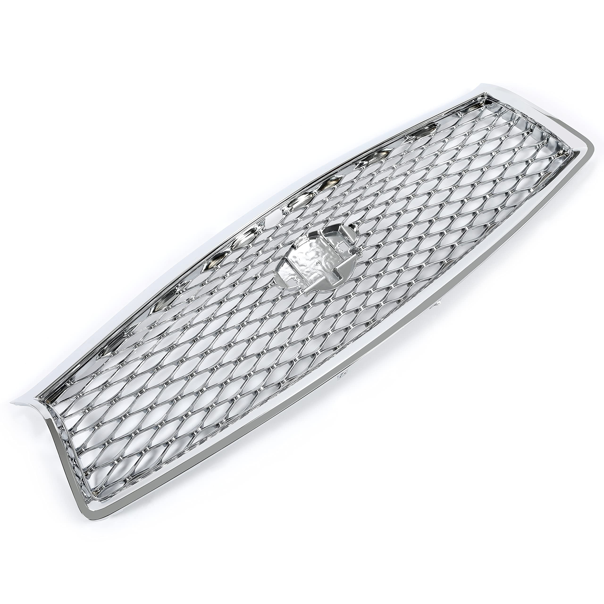 KUAFU Front Bumper Grille for Infiniti Q50 (2014-2017) - Chrome ABS Mesh Conversion Kit