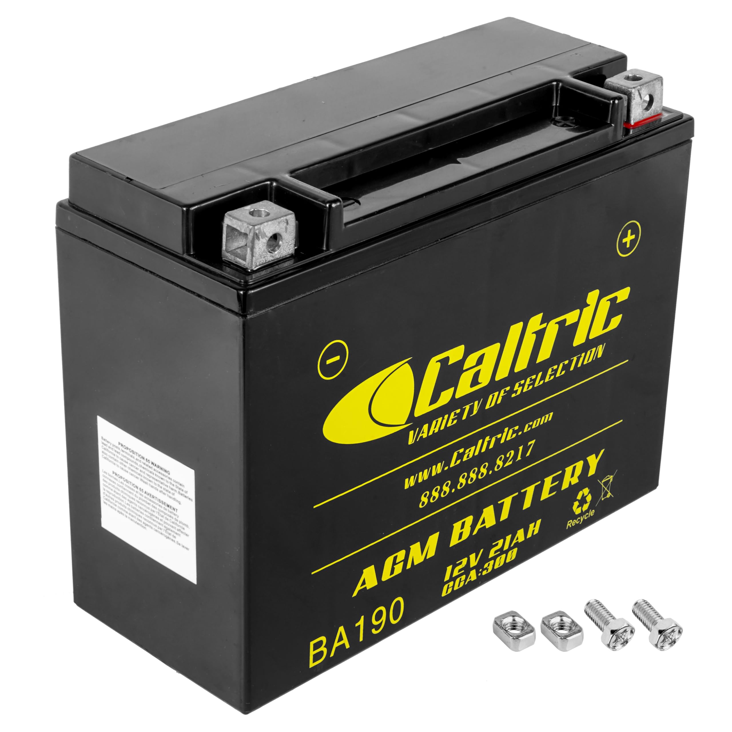 Caltric Agm Battery Compatible with Arctic Cat Prowler Xtx 700 / Prowler Xt 700 / Prowler 550