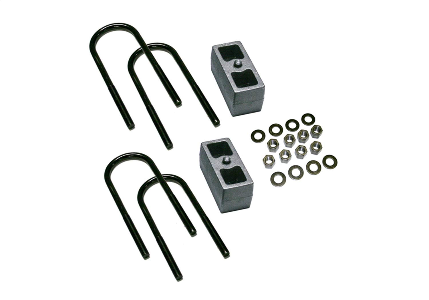 Realtruck Superlift Suspension 3 Block Kit For Ford F-250/F-350 | Rear Lift Blocks, U-Bolts, & Hardware | 9335 | Fits 1999-2010 Ford F-250/F-350 4Wd W/ 3 7/8 Axletube W/Top Mounted Overload Leaf