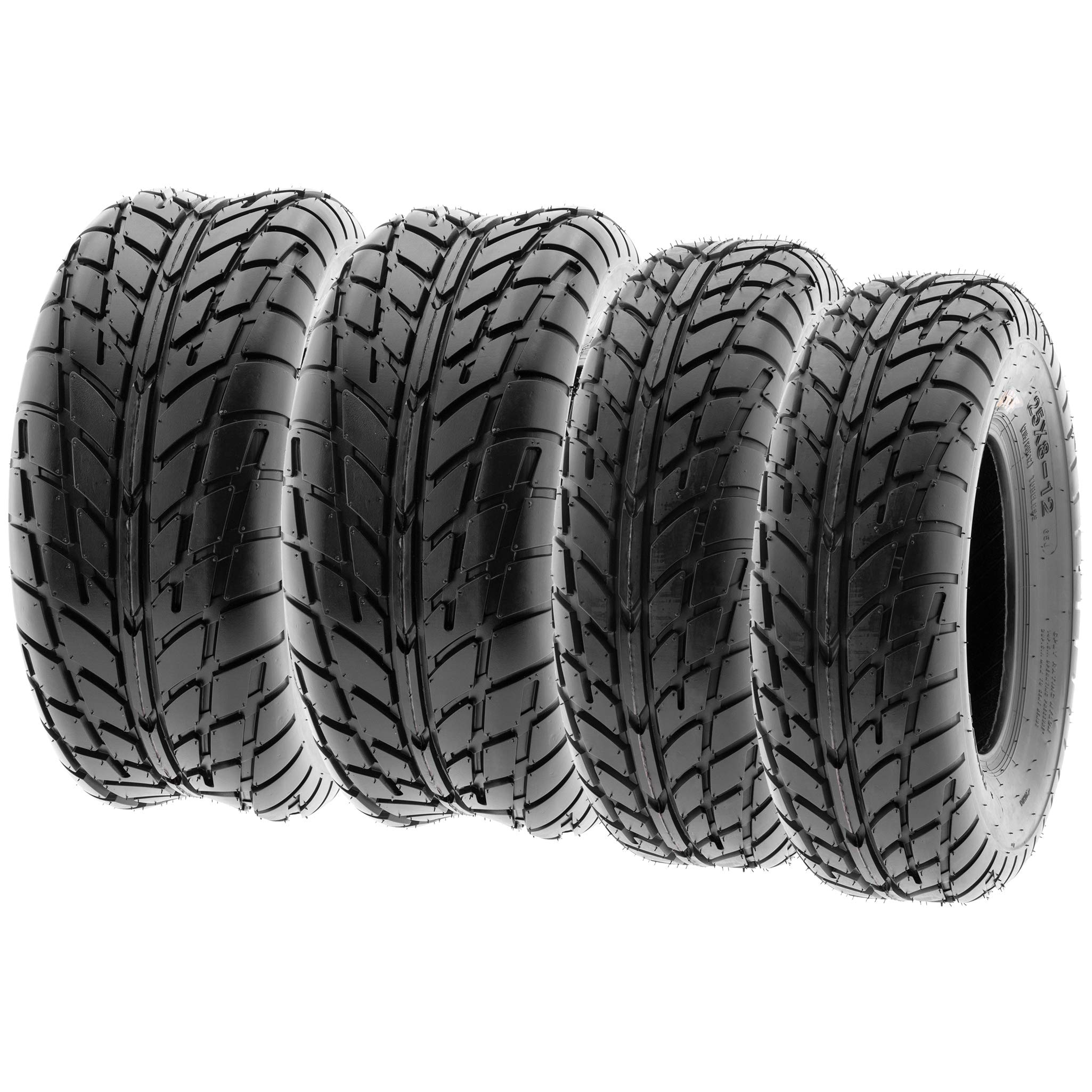SunF 23x7-10 20x10-10 Hardpack Race Sport ATV UTV Quad Tire 6 PR A021 - BUNDLE