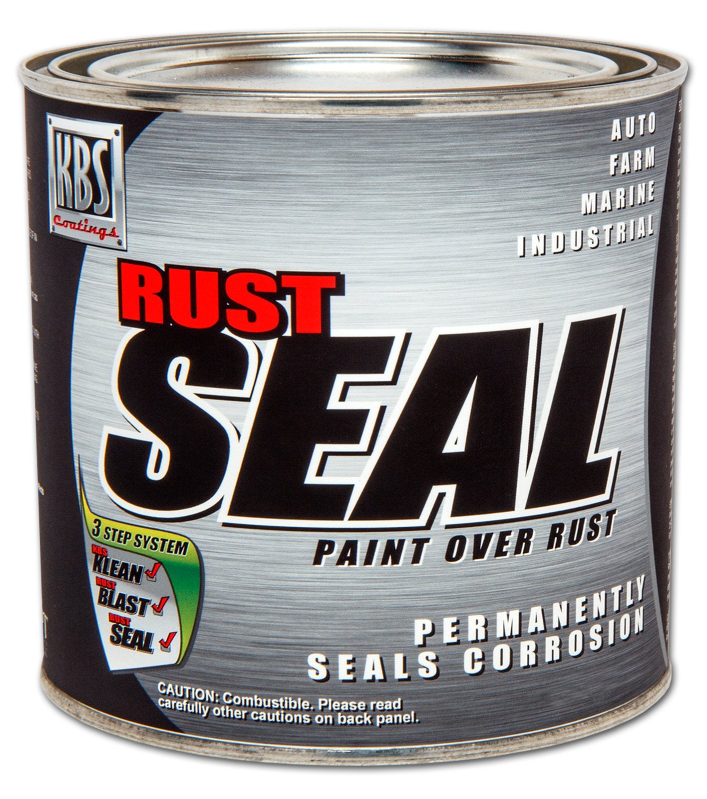 Kbs Coatings 4210 Safety Blue Rustseal - 8 Fl. Oz.