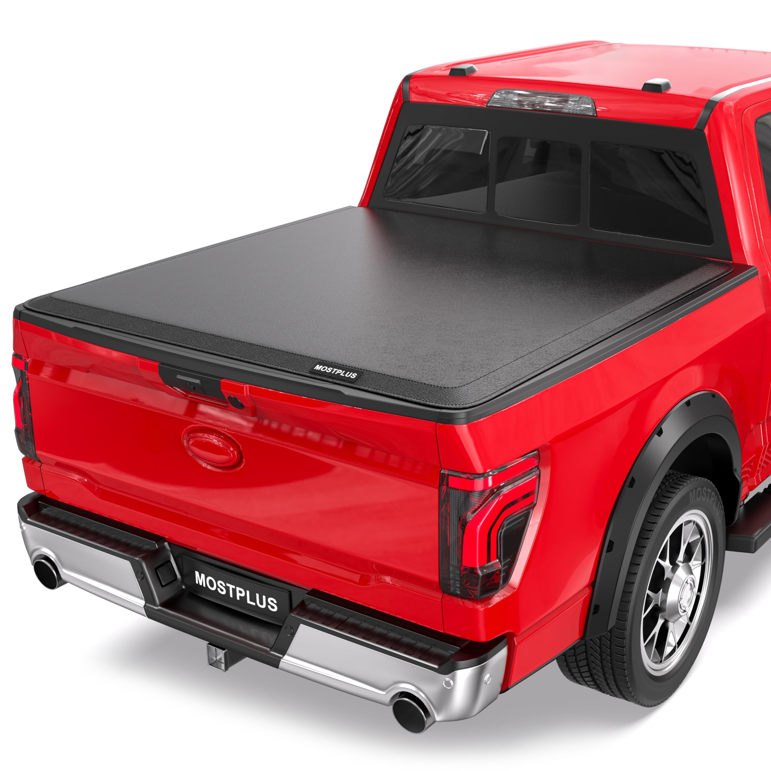 Mostplus Roll-Up Soft Vinyl Truck Bed Tonneau Cover Compatible For 2009-2014 Ford F150 F-150 Styleside 5.5Ft Bed -66Inch