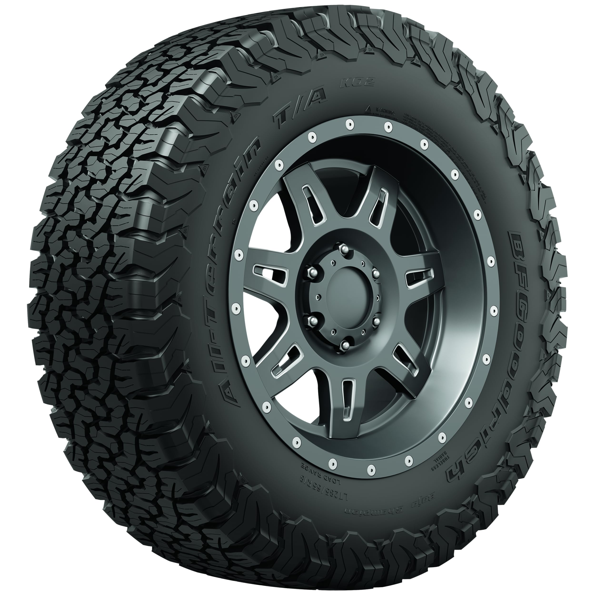 Bfgoodrich All Terrain T/A Ko2 Radial Car Tire For Light Trucks, Suvs, And Crossovers,Lt305/70R18/E 126/123R
