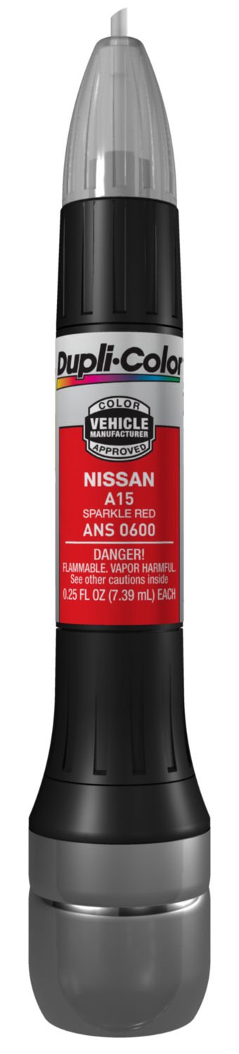 Dupli-Color Ans0600 Scratch Fix All-In-1 Exact-Match Automotive Touch-Up Paint - Nissan Sparkle Red - 0.25 Oz. Paint Pen