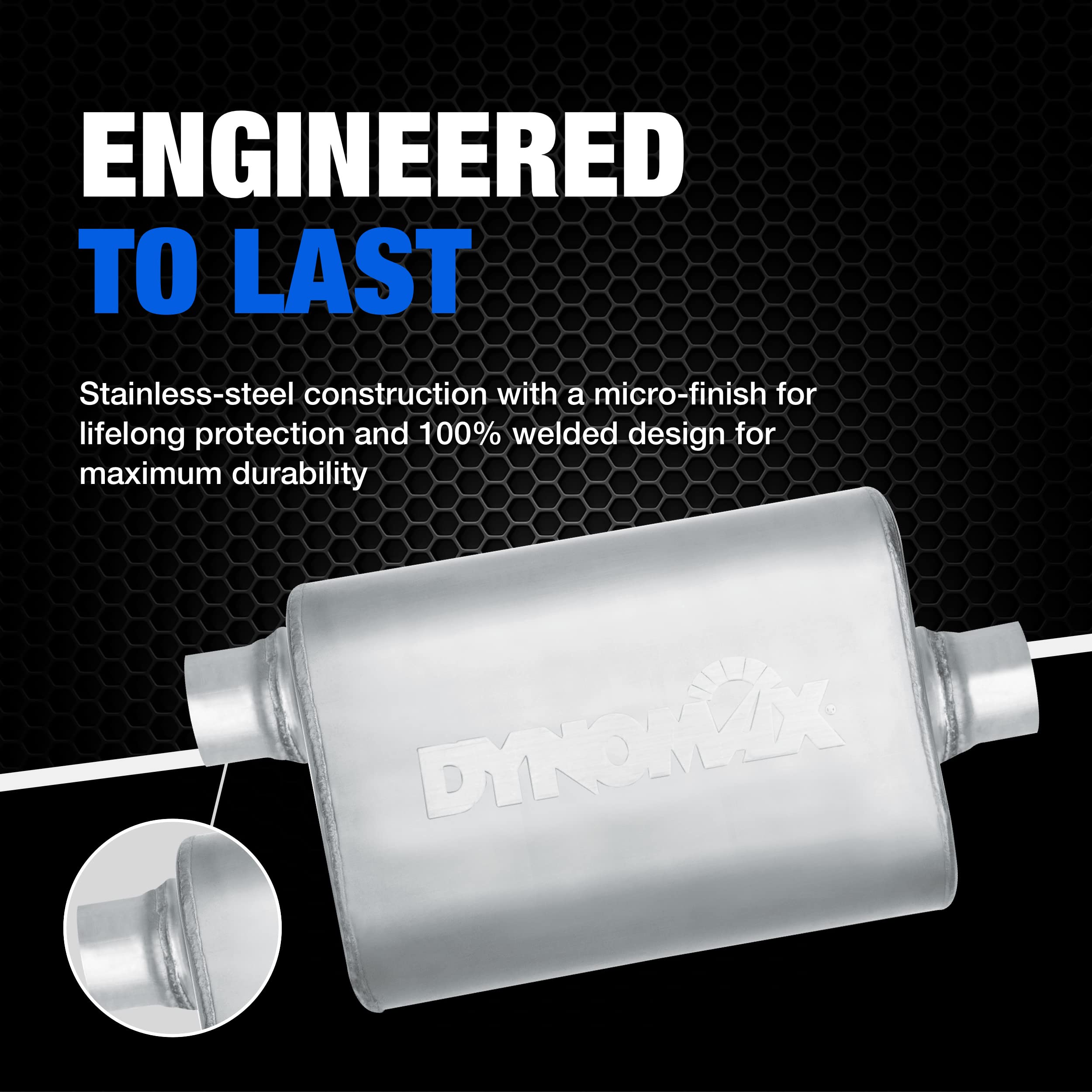 Dynomax Ultra Flo 17537 Exhaust Muffler For Chevrolet Silverado 2500 Hd