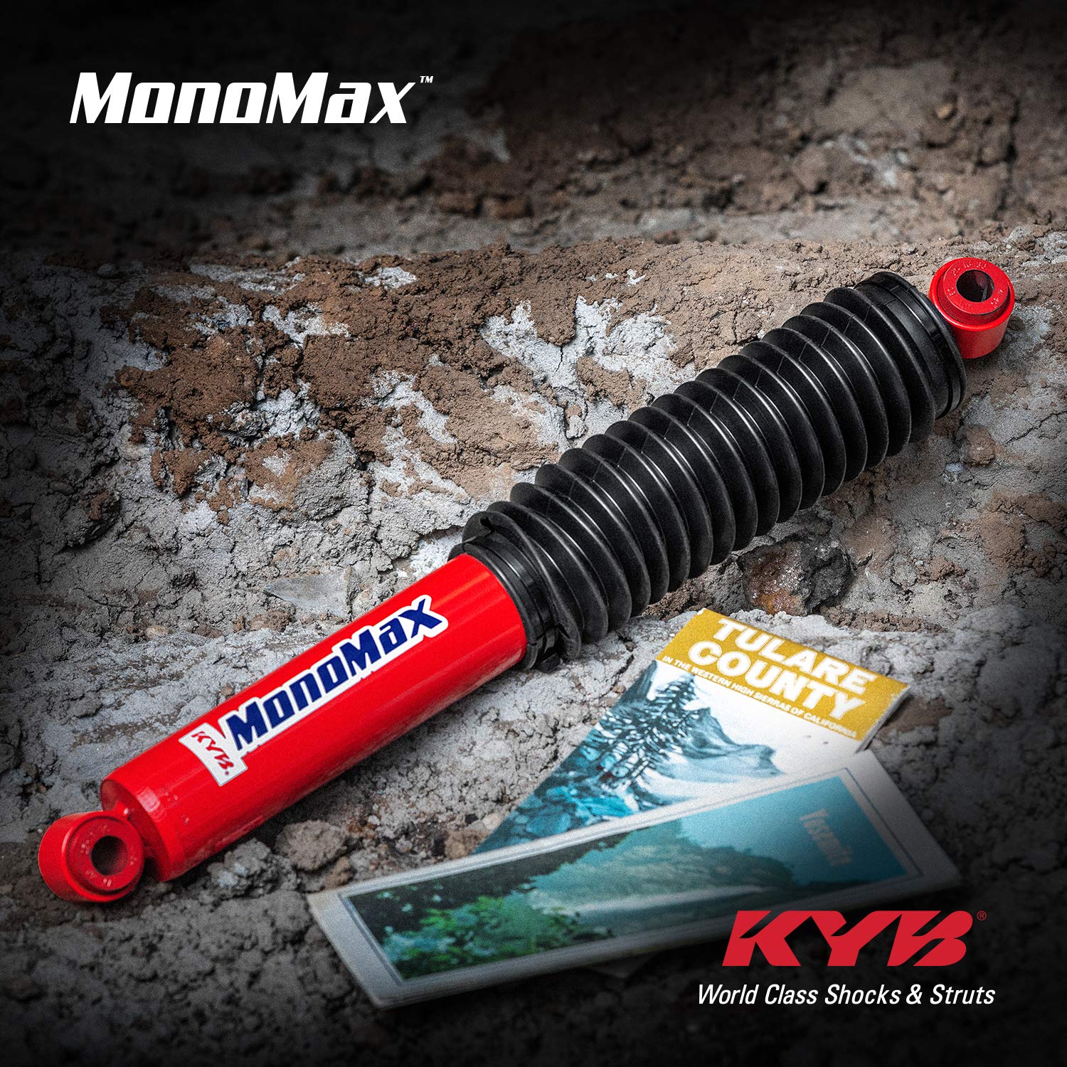 Kyb 565124 Monomax Gas Shock, Red