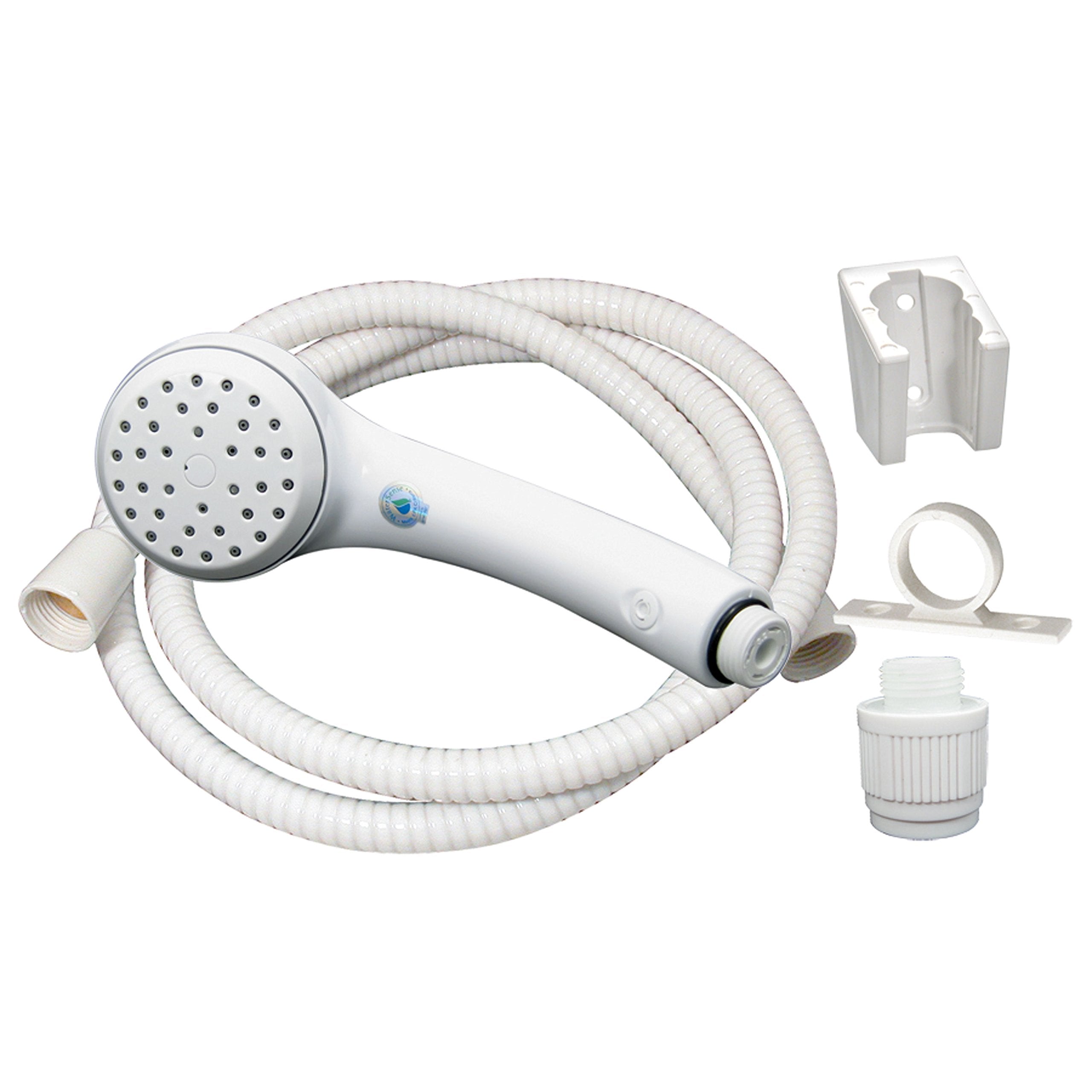 Phoenix Faucets PF276050 AirFusion SingleFunction Shower Kit with Flow Controller  White