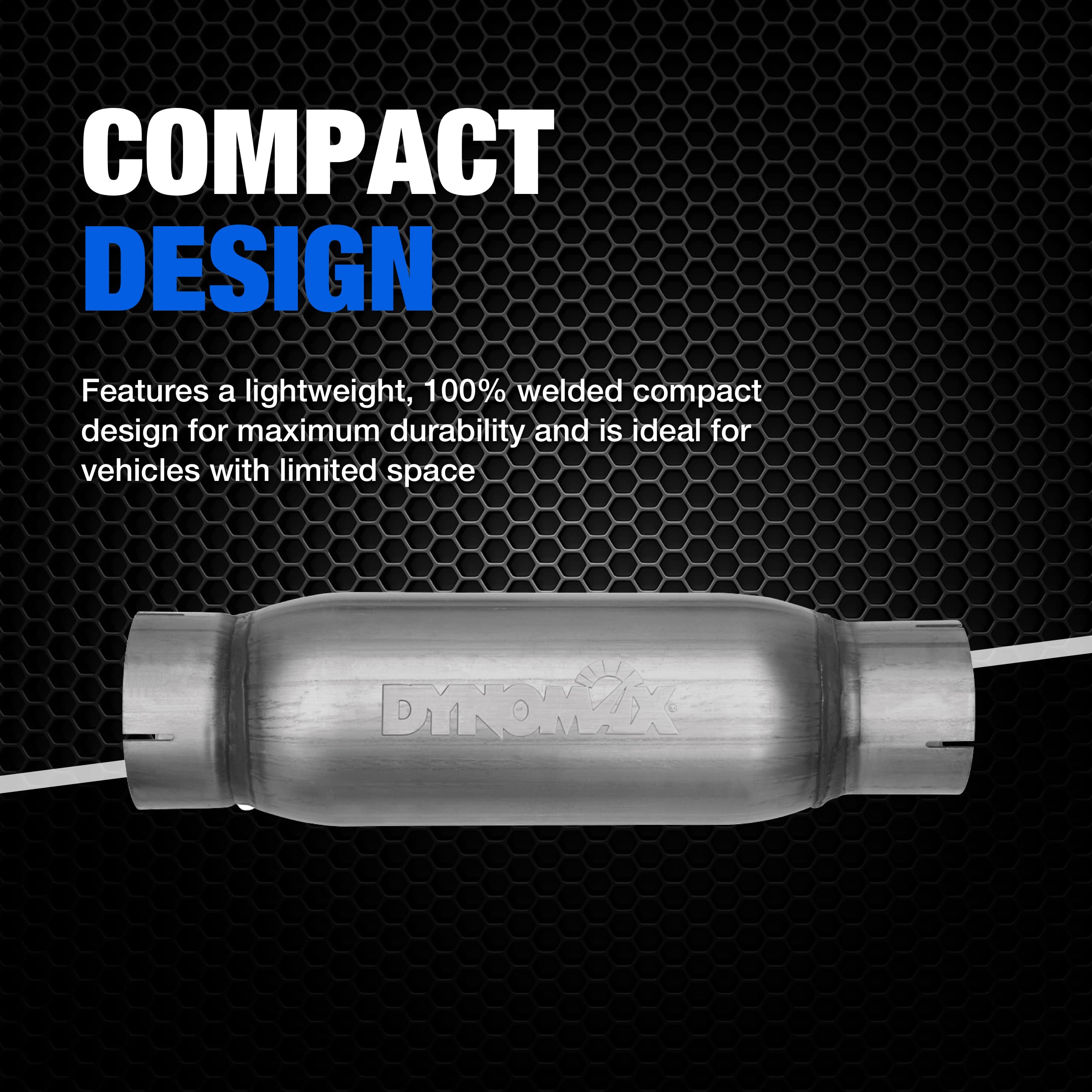 Dynomax Race Bullet 24219 Exhaust Resonator
