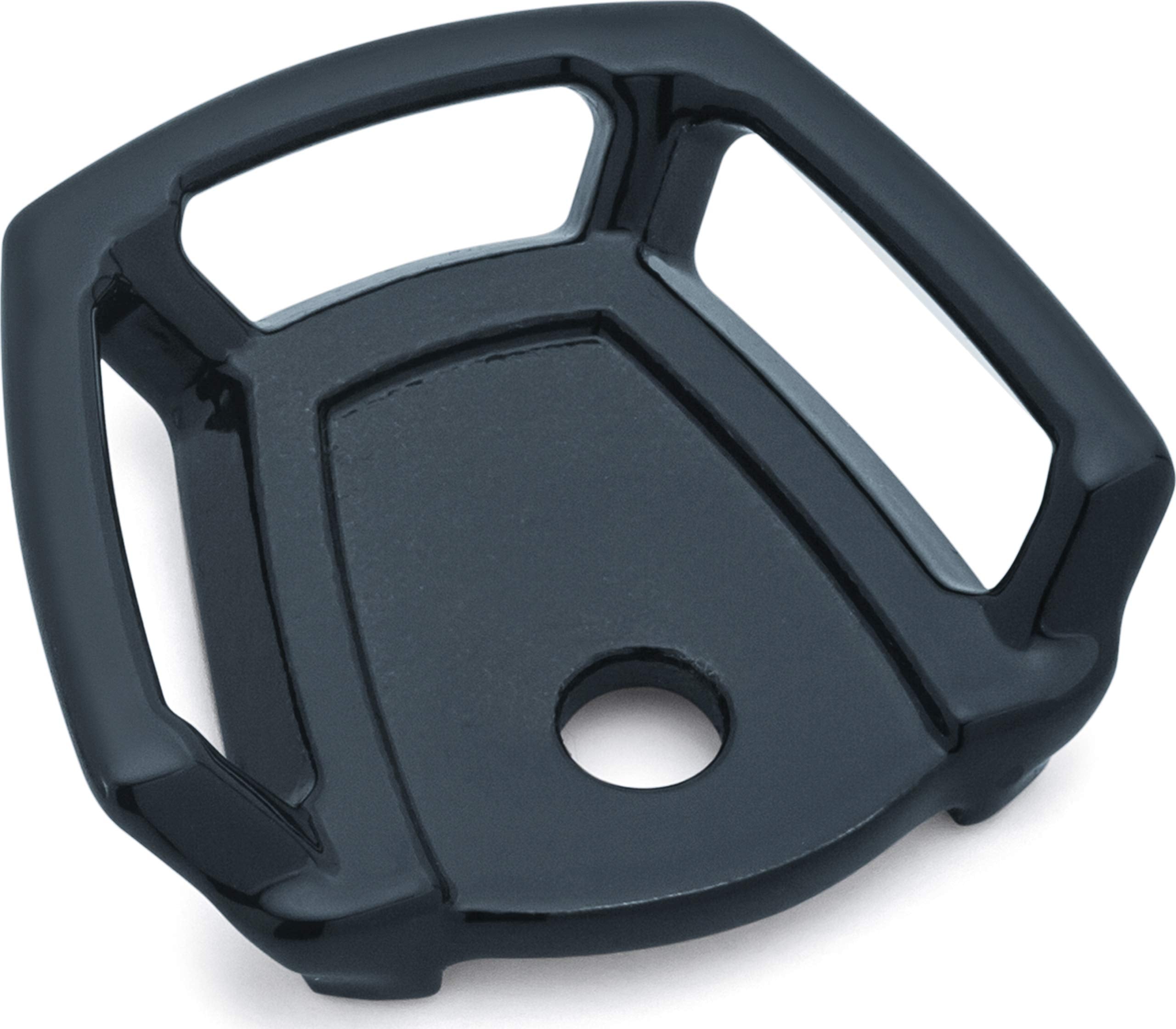 Kuryakyn 5074 Motorcycle Seat Bolt Tie-Down Anchor: Luggage/Bag Strap Attachment Point For Harley-Davidson Motorcycles, Gloss Bl
