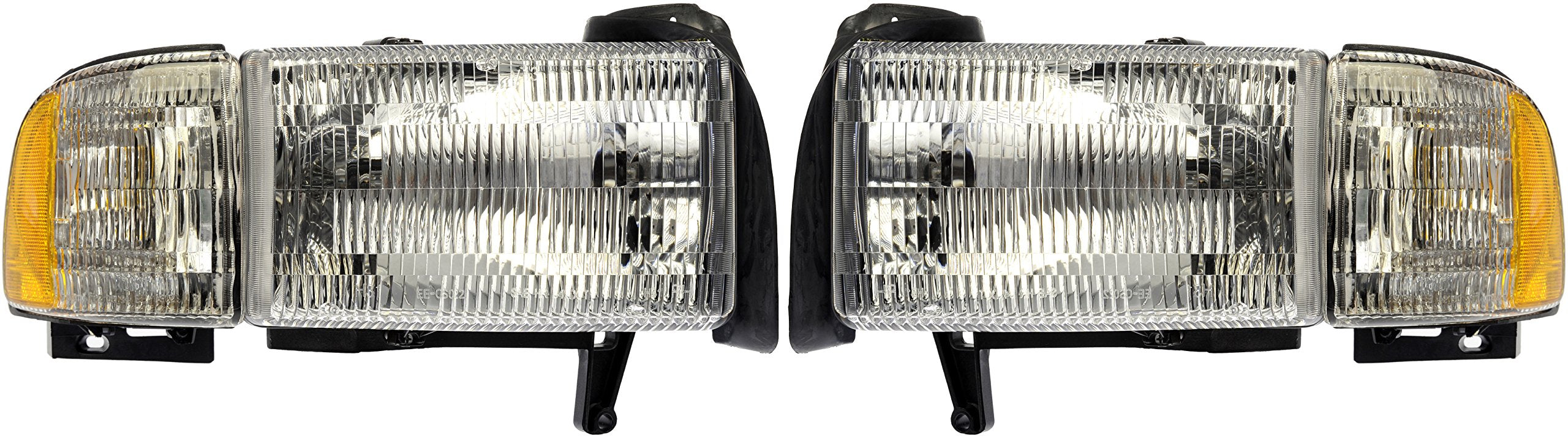 Dorman 1590121 Headlight Assembly For Select Dodge Models, 2 Pack