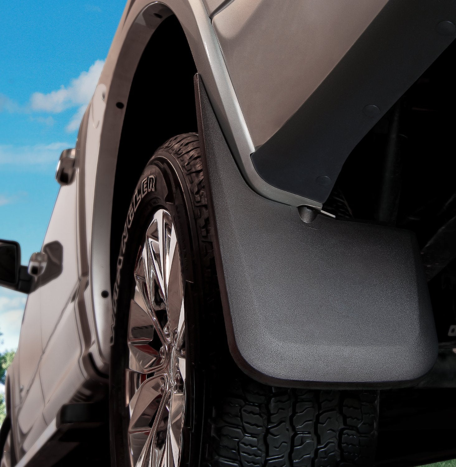 Husky Liners - Rear Mud Guards  2009 - 2023 Dodge Ram 1500 Classic, 2010 - 2018 Dodge Ram 2500/3500, W/Out Oem Fender Flares, Re