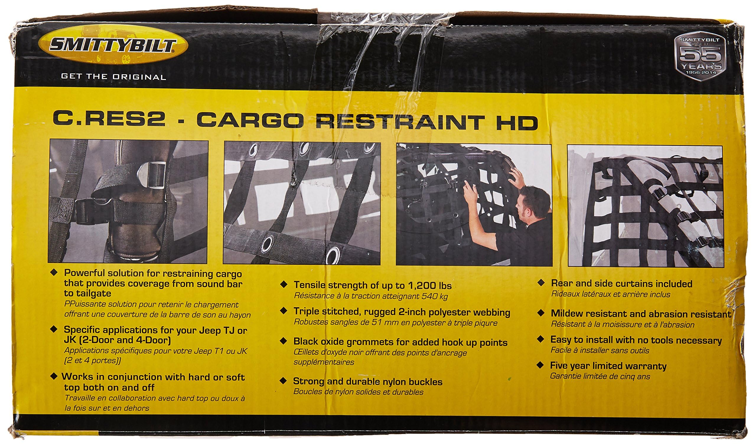 Smittybilt Cres2 Hd Cargo Restraint - 571135