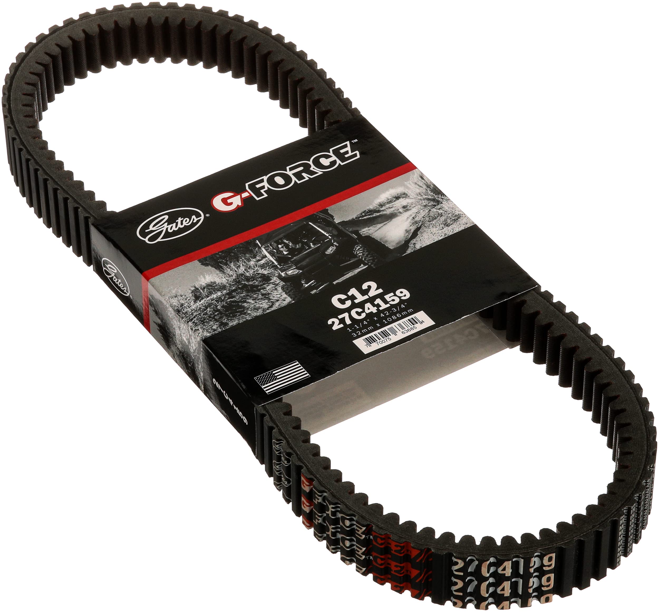 G-Force C12 Continuously Variable Transmission (Cvt) Belt