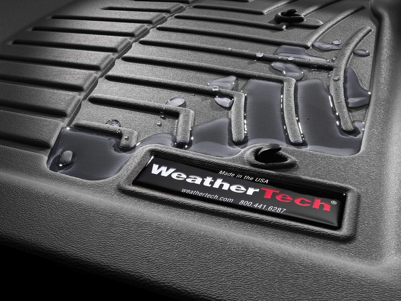 WeatherTech Custom Fit FloorLiners for Volvo XC40-1st Row (4514191), Tan