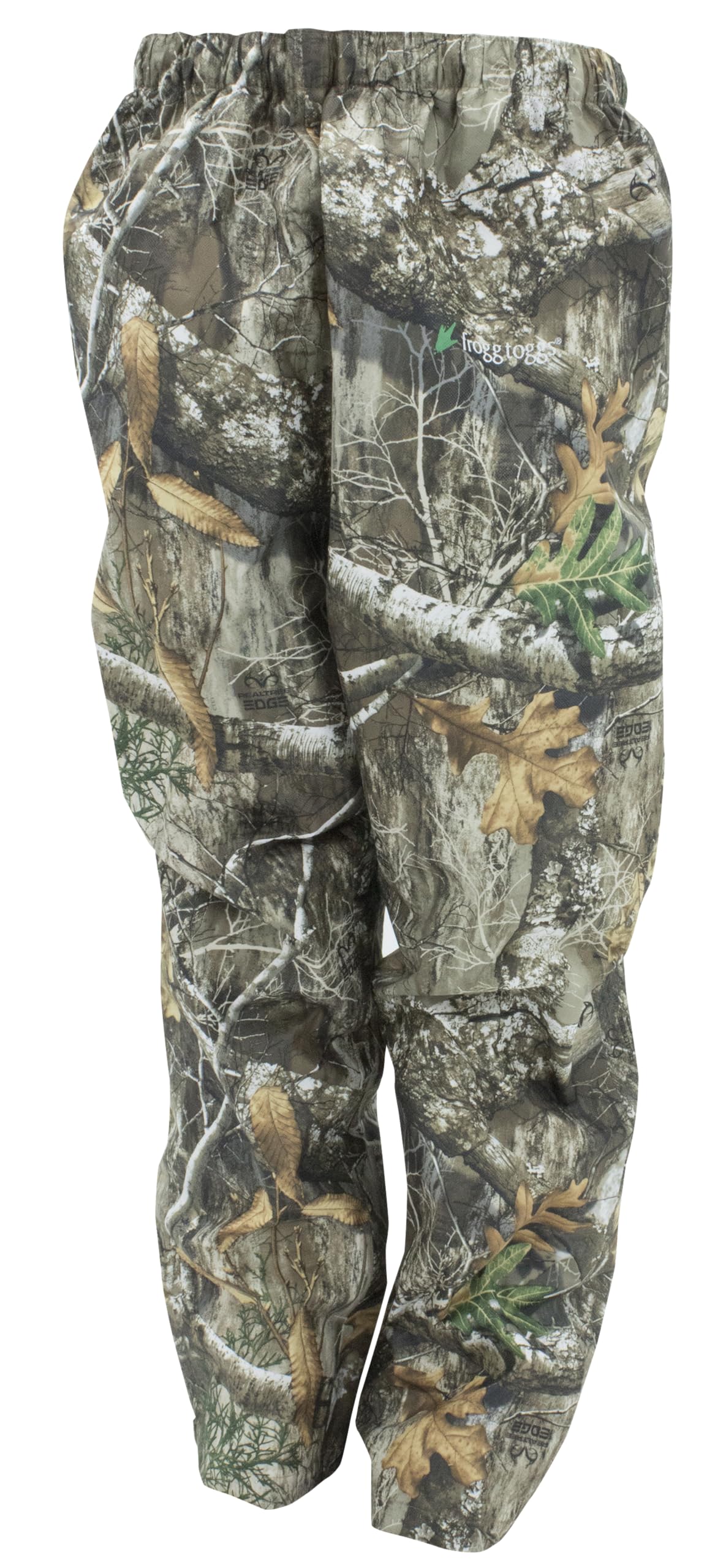 Frogg Toggs Men'S Standard Classic Pro Action Waterproof Breathable Rain Pant, Realtree Edge, Medium Long