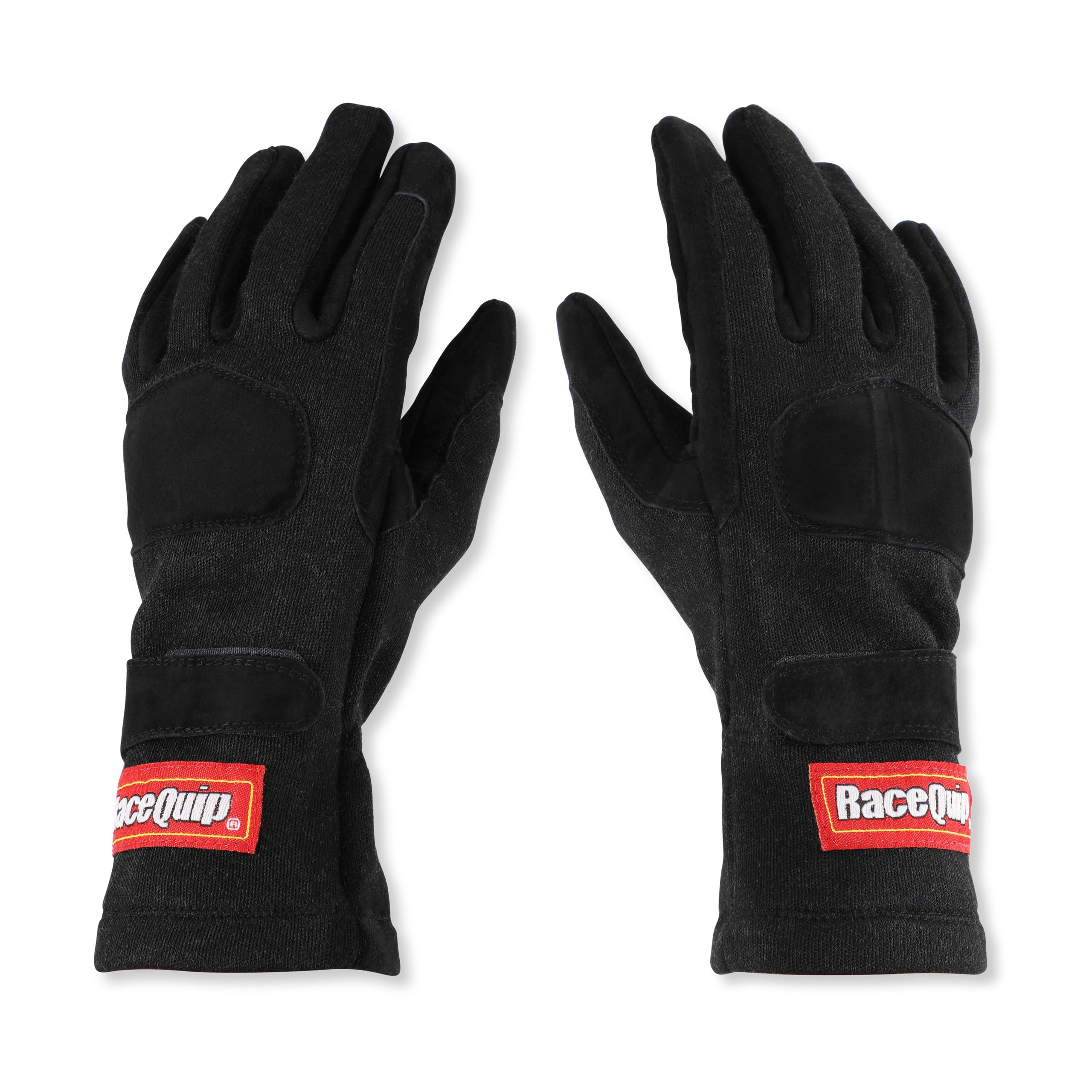 Racequip 355002Rqp 355 Series Driving Gloves - Sfi 3.3/5 - Black/Black - Small