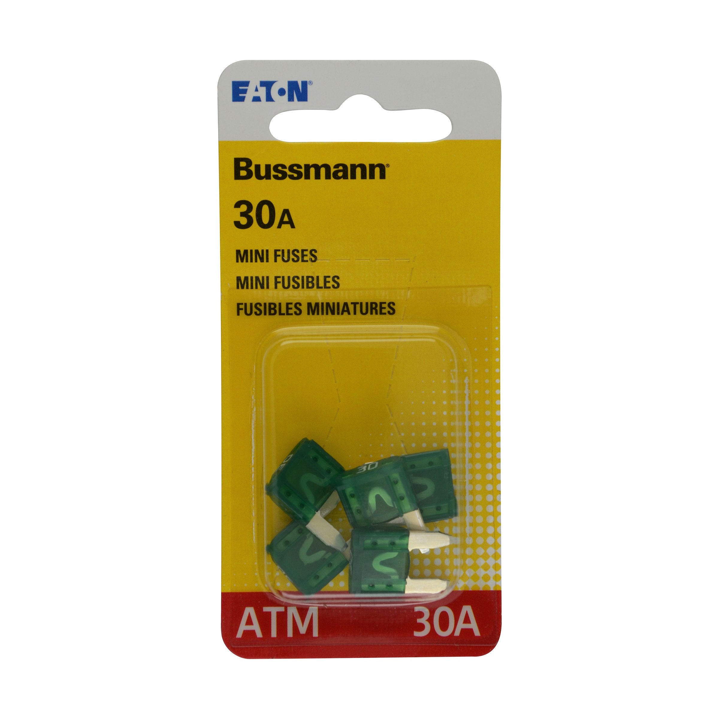 Bussmann Bp/Atm-30 30 Amp Fast Acting Mini-Fuse