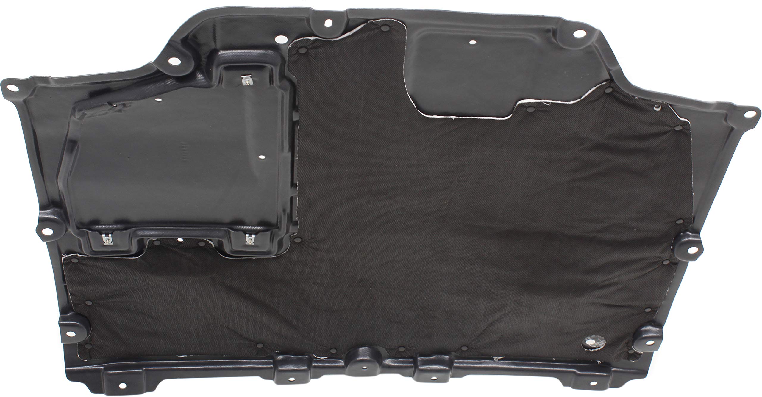 Evan Fischer Center Engine Splash Shield Compatible With 2016-2018 Toyota Prius Under Cover, Vacuum Form
