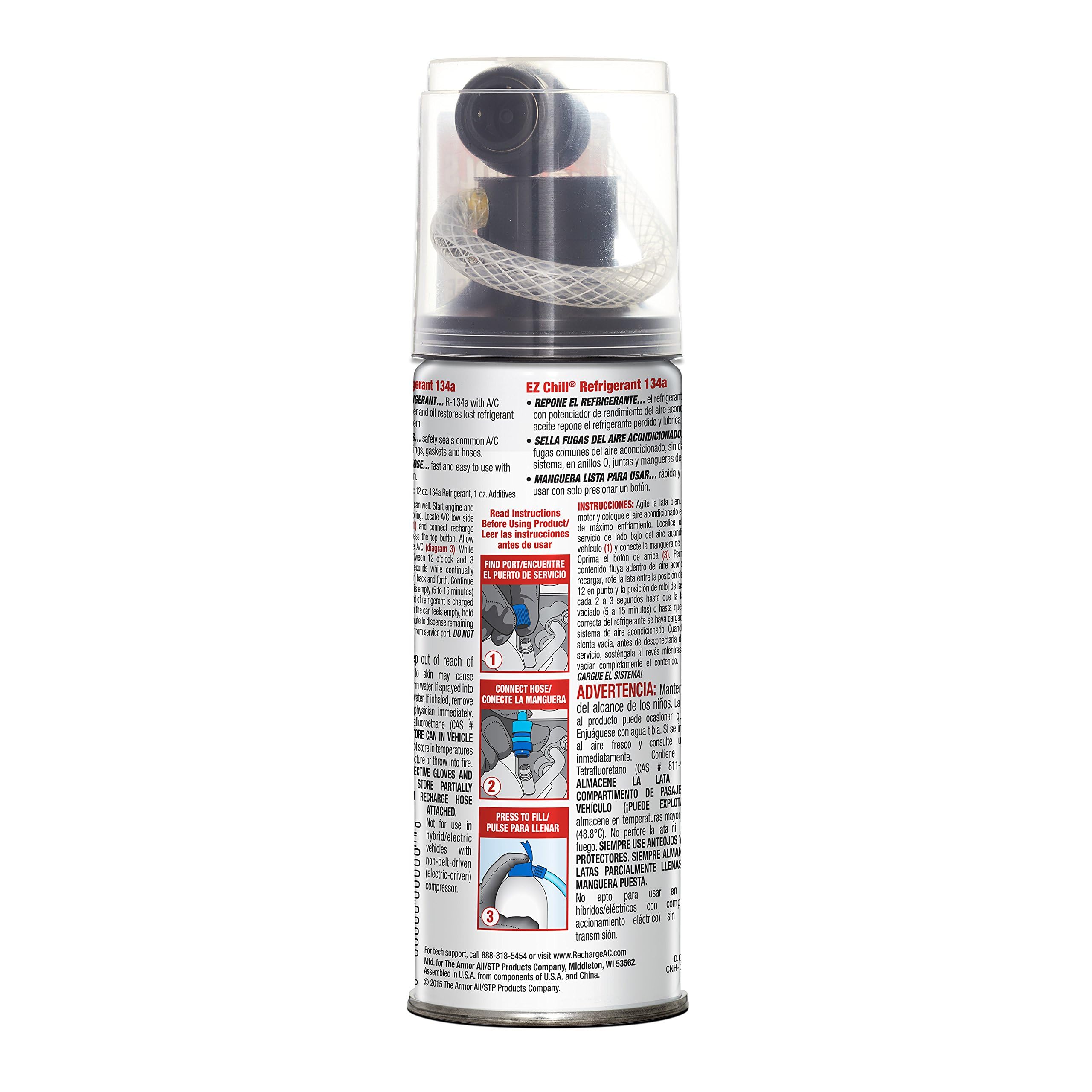 InterDynamics EZ Chill Car Air Conditioner Refrigerant Stop Leak Kit in O Rings, Hoses and Gaskets, Restores Lost Refrigerant ,