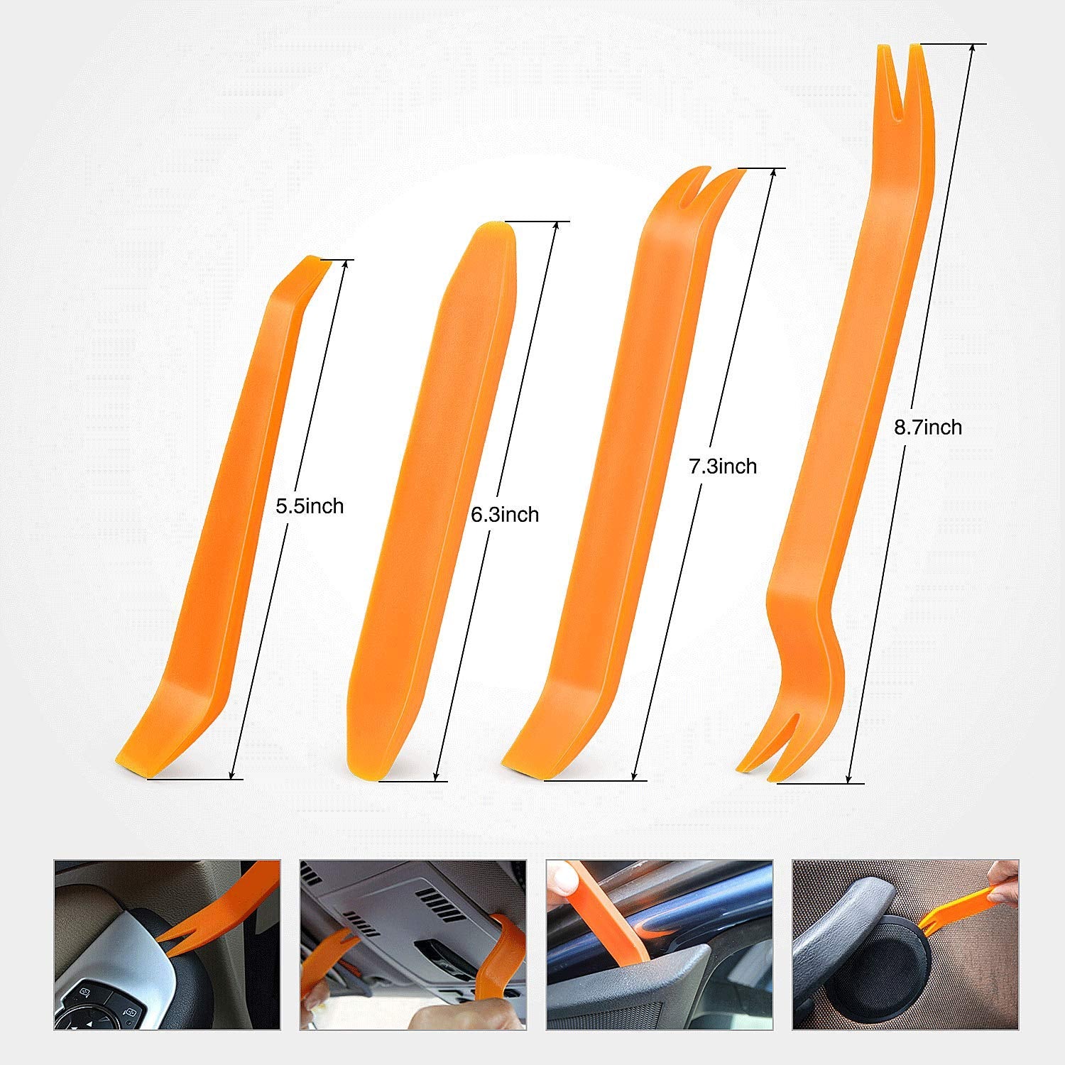 Nilight 240Pcs Bumper Retainer Clips, Car Plastic Rivets Fasteners Remover Push Retainer Kit -Door Trim Panel Clips For Toyota G