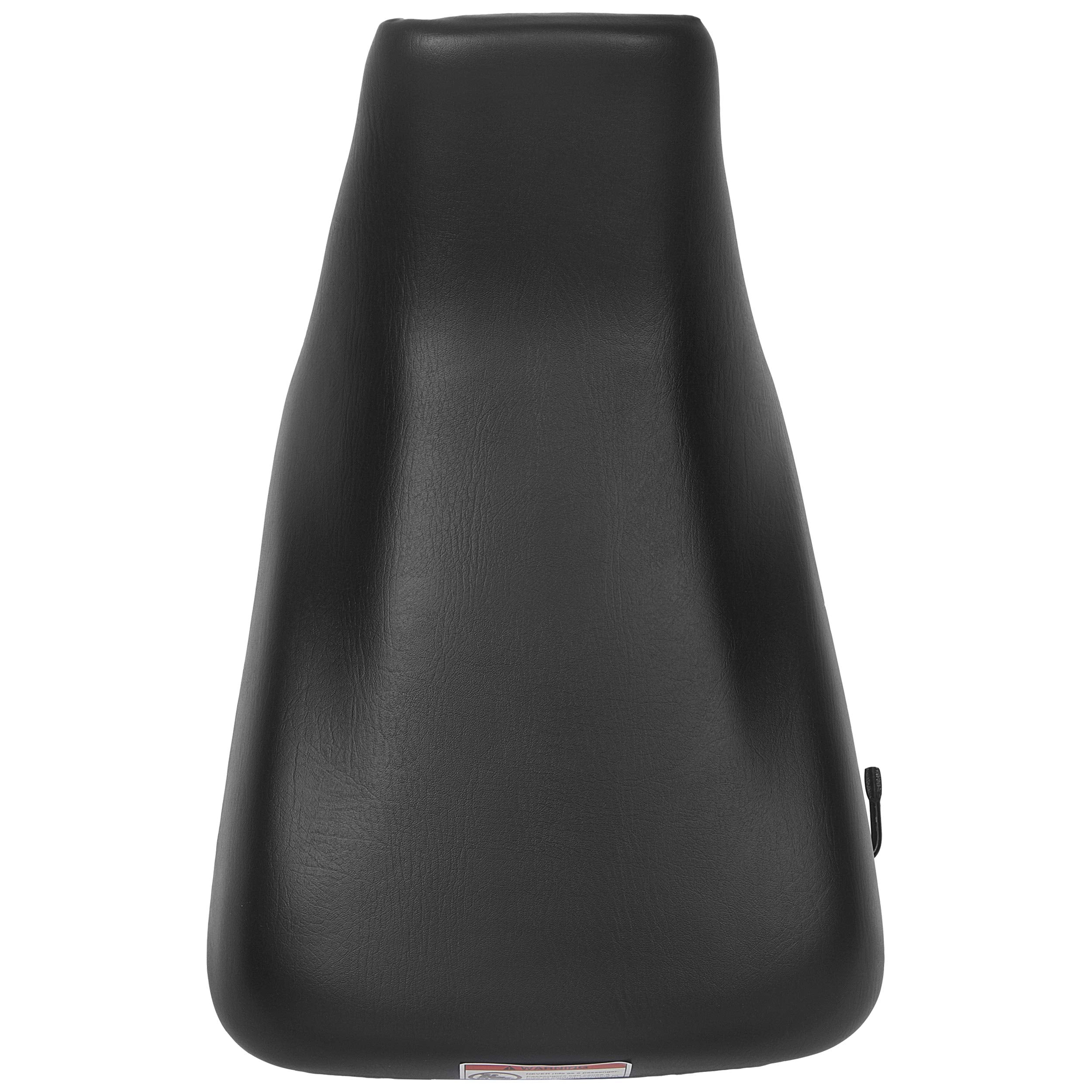 HECASA Complete Seat Set for 2004-2006 Honda TRX350 Rancher, Large, Faux Leather, Black, Model CB-412
