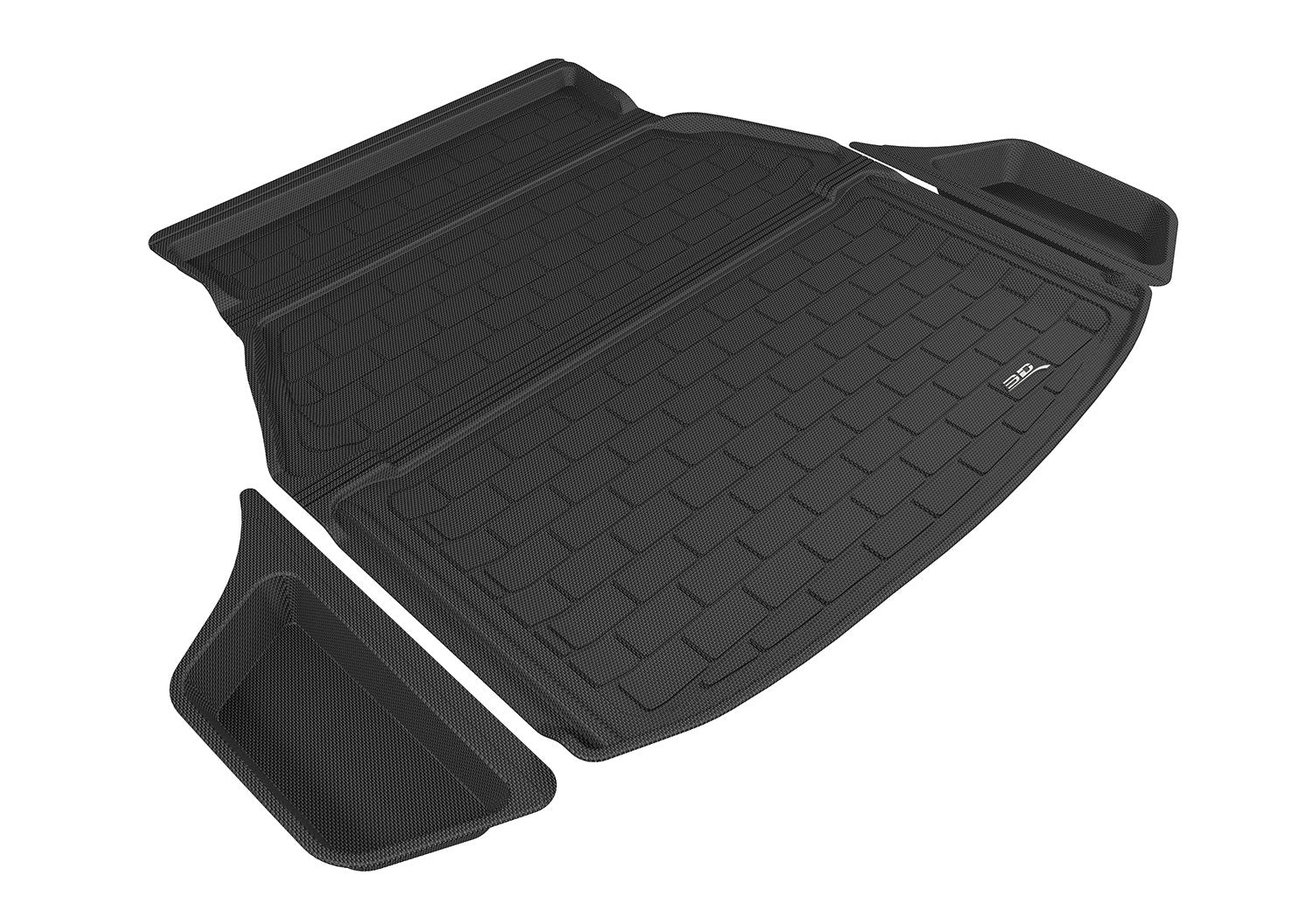 3D MAXpider Custom Fit Kagu Cargo Liner (Black) Compatible with Acura TLX 20152020  Cargo Liner