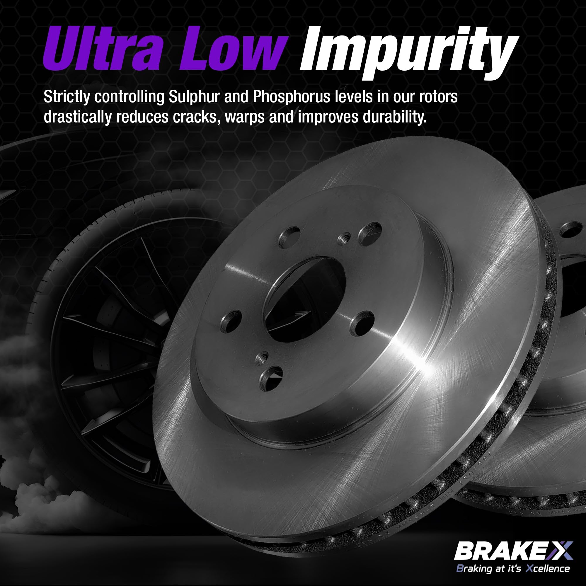 Brake X Front And Rear Brake Pads And Rotors Kit Replacement For 2012 Bmw X1 | Nyx Oe+ Rotors And Alpha Ceramic Brake Pads