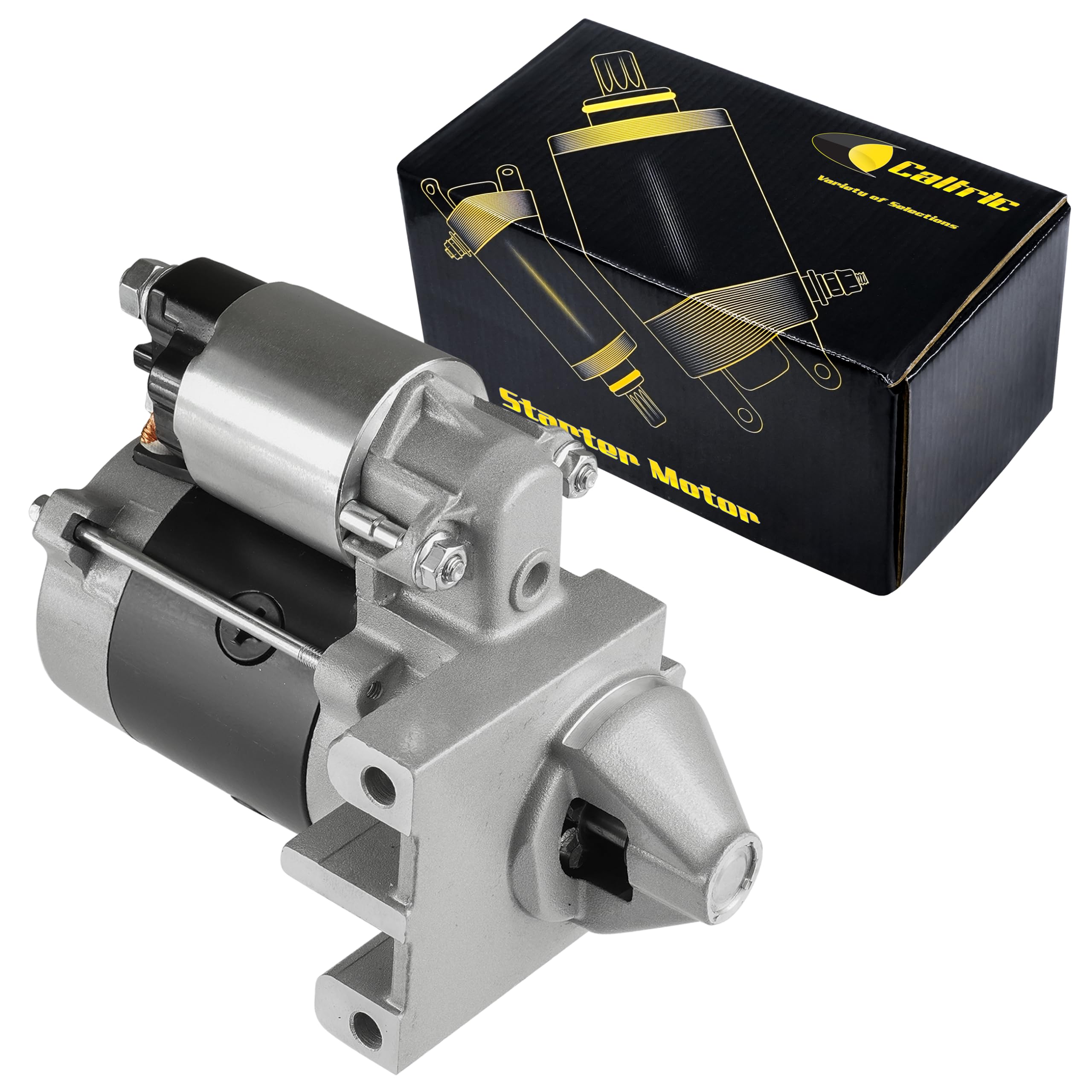 Caltric Starter Compatible With Kawasaki Fb460V Small Engines 211632081 211632070