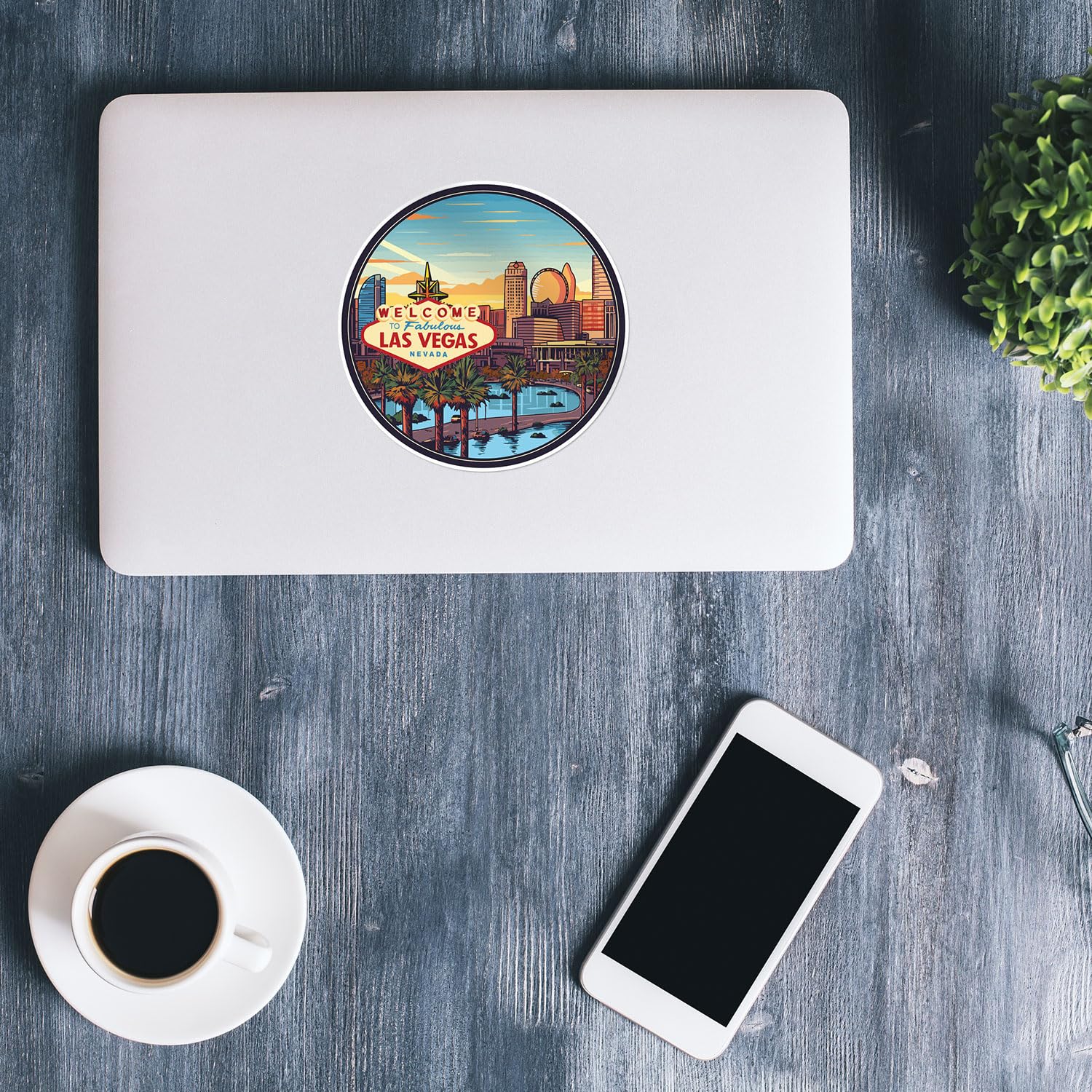 Generic Las Vegas City Sticker - Waterproof Vinyl Decal, 5'' Size for Car, Laptop, Water Bottle, Wall, and Window