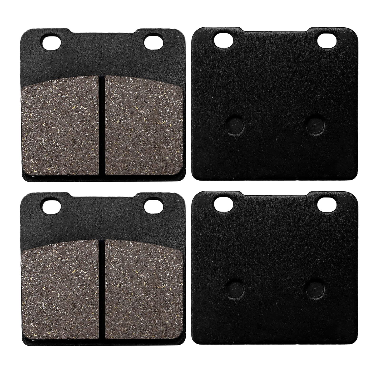 SOLLON Front and Rear Brake Pads for Suzuki Intruder 1400 VS1400 1987-2004 Cavalcade 1400 GV1400 1986 VL1500 VL 1500 W/X/Y/K1 19