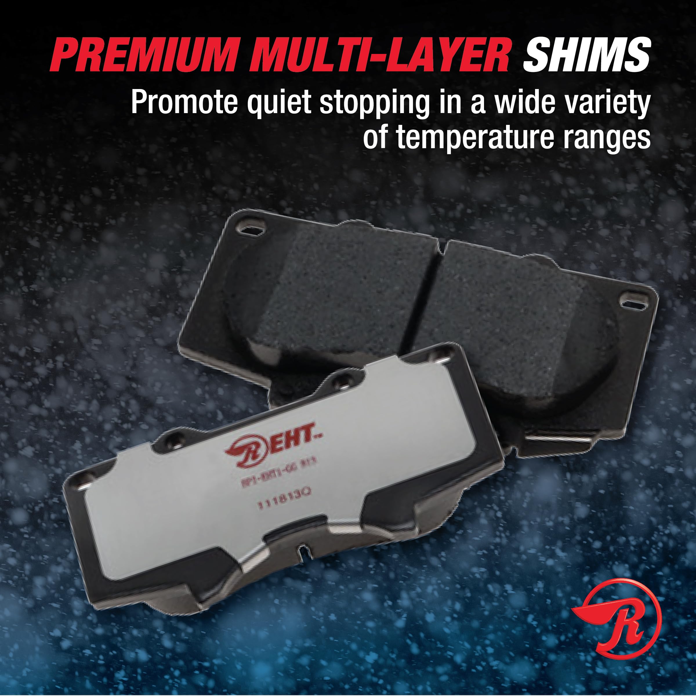 Raybestos Element3 EHTTM Automotive Replacement Rear Brake Pad for Selected Lexus (GX460,GX470,LX450), Toyota (4Runner,FJ Cruise