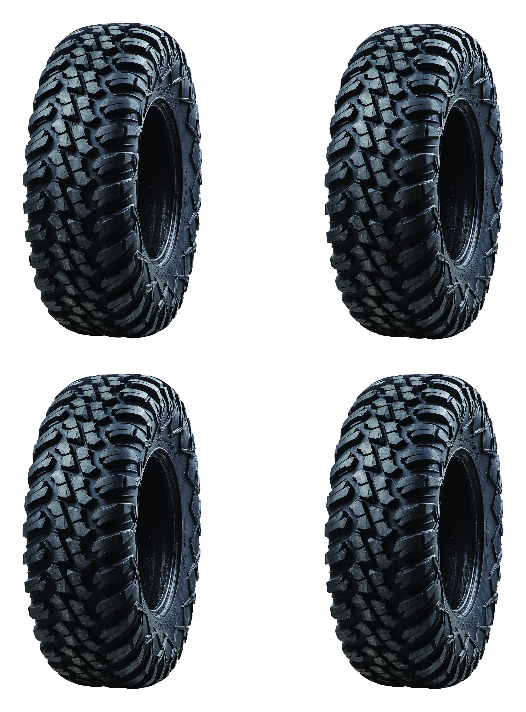 Tusk Terrabite Set Of 4 Utv Atv Tires (31X10-14)
