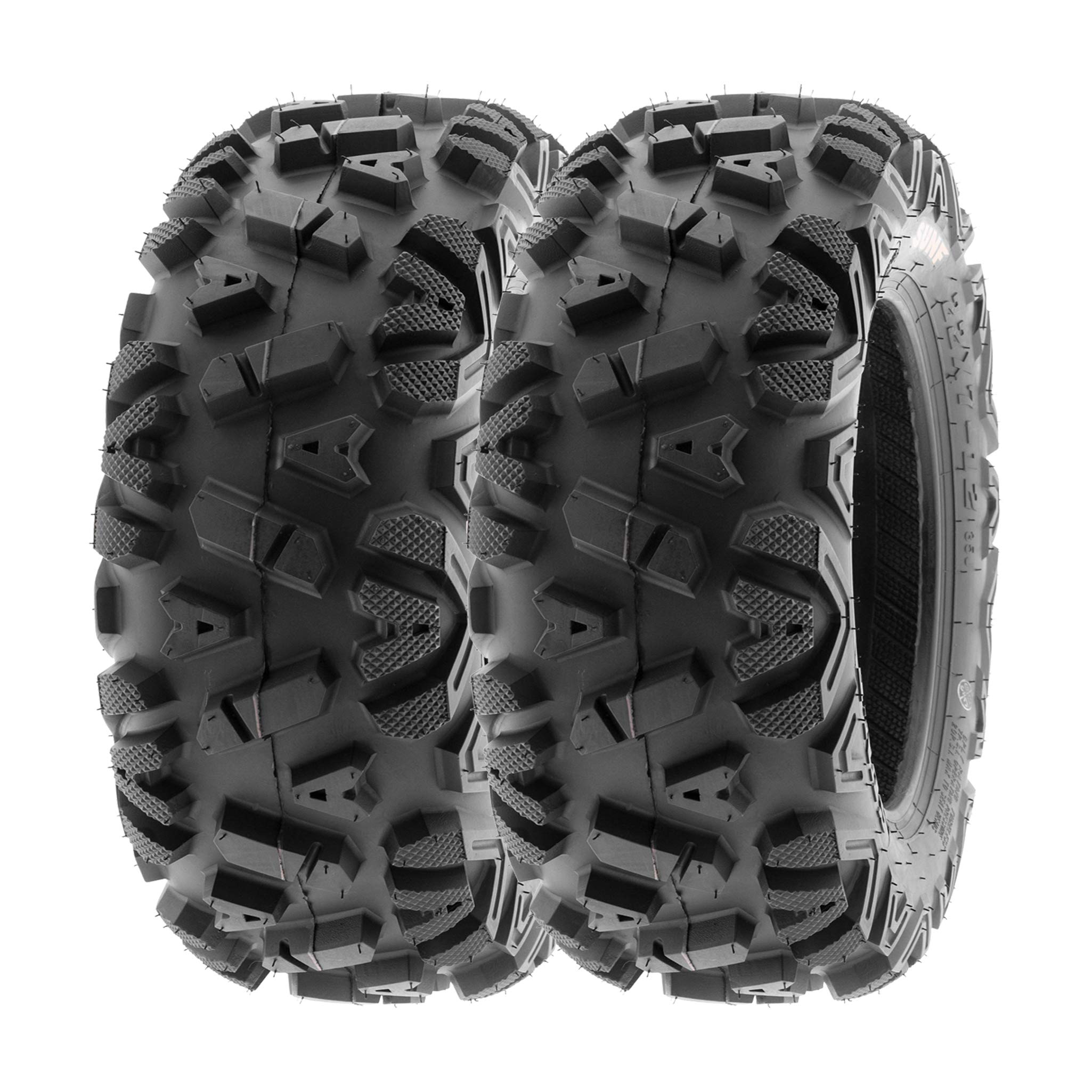 Sunf 25X8-11 Atv Utv 25X8X11 All Terrain Tires 6 Pr A033 Power I - Pair Of 2