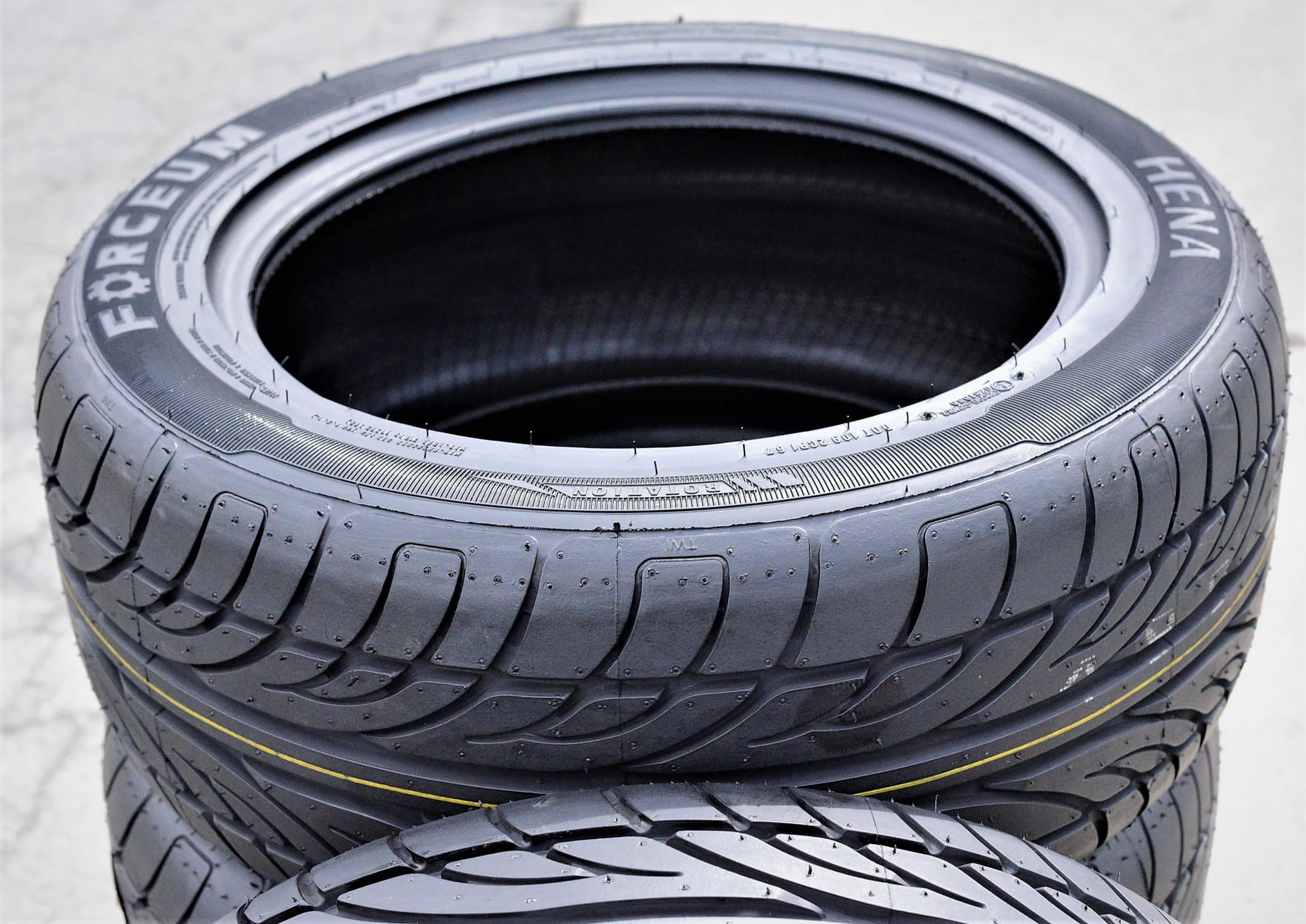 Forceum Hena All-Season High Performance Radial Tire-205/50R15 205/50/15 205/50-15 89W Load Range Xl 4-Ply Bsw Black Side Wall