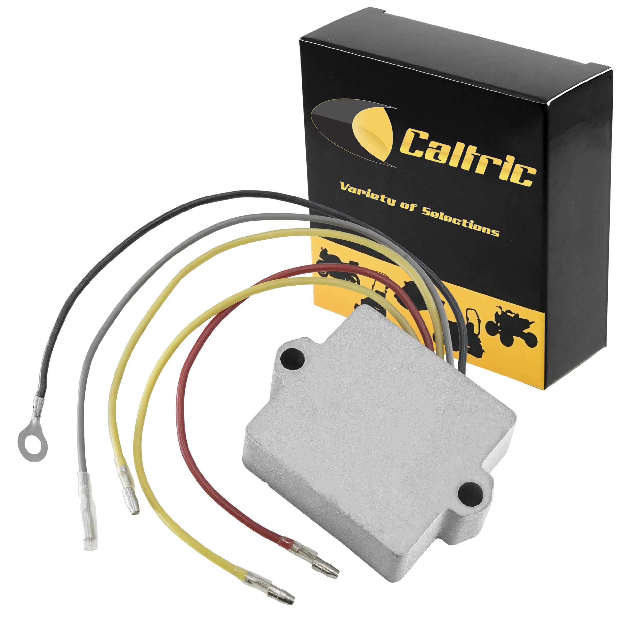 Caltric Regulator Rectifier Compatible With Yamaha 40 40Hp F40 4 Stroke 2000-2003