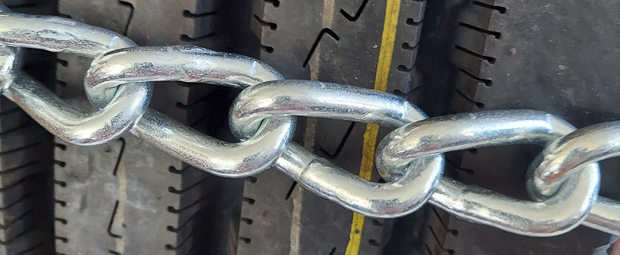 Grizzlar Gtu-423 Garden Tractor 4 Link Ladder Alloy Tire Chains Tensioner Included 23X9.50-12 24X8.00-14 24X8.50-12 24X8.50-14