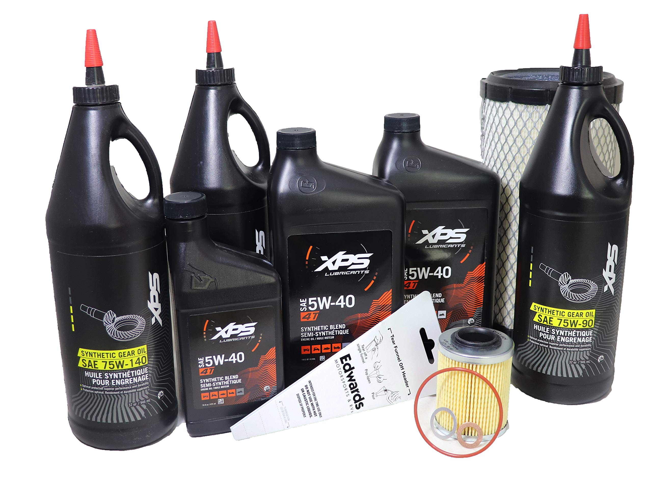 BRP Edwards Oil Change Kit for Can-Am Defender SxS HD8 & HD10 - Model BRPMaint-10001