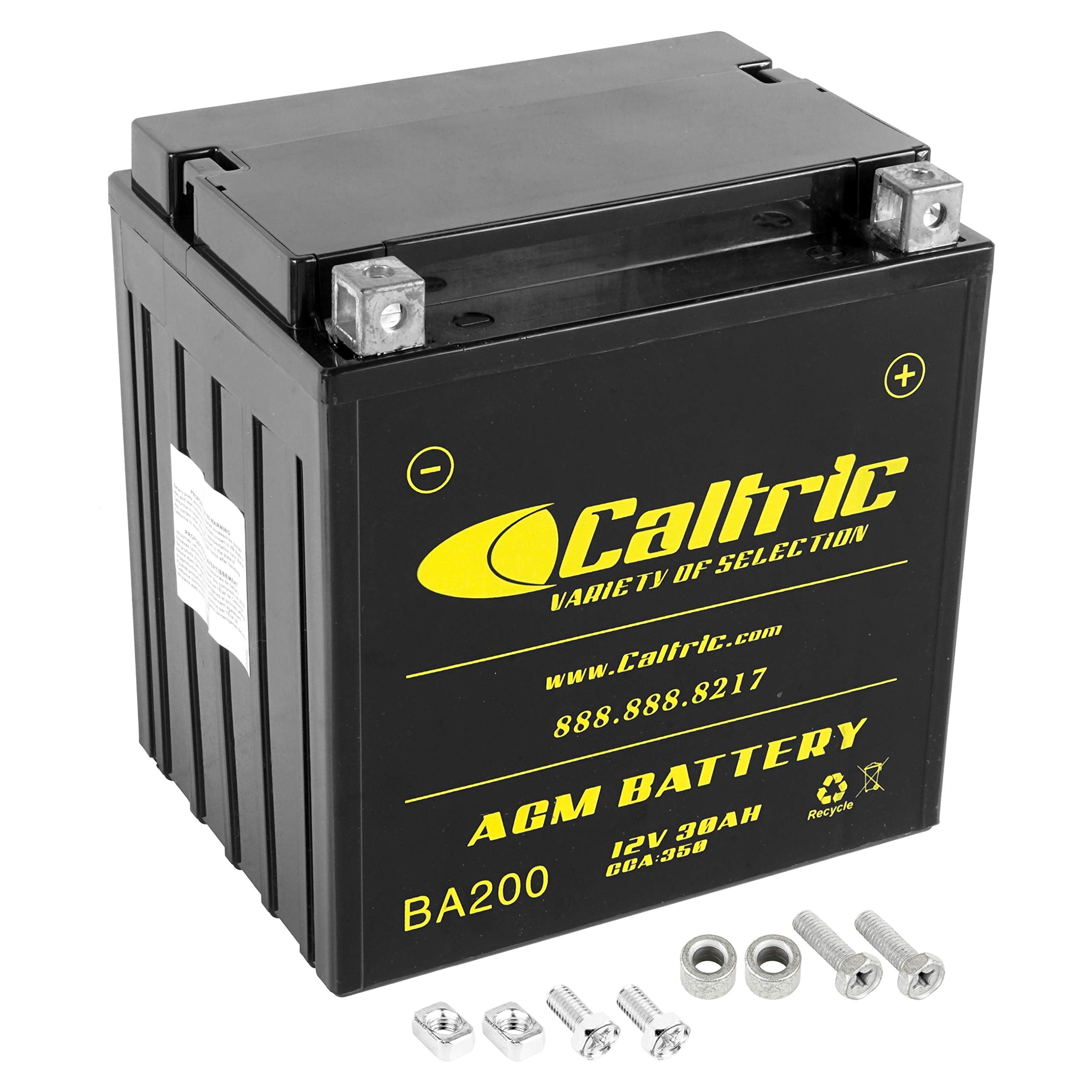 Caltric Agm Battery Compatible with Polaris Ranger 700 6X6 Efi 2006 2007 2008 2009