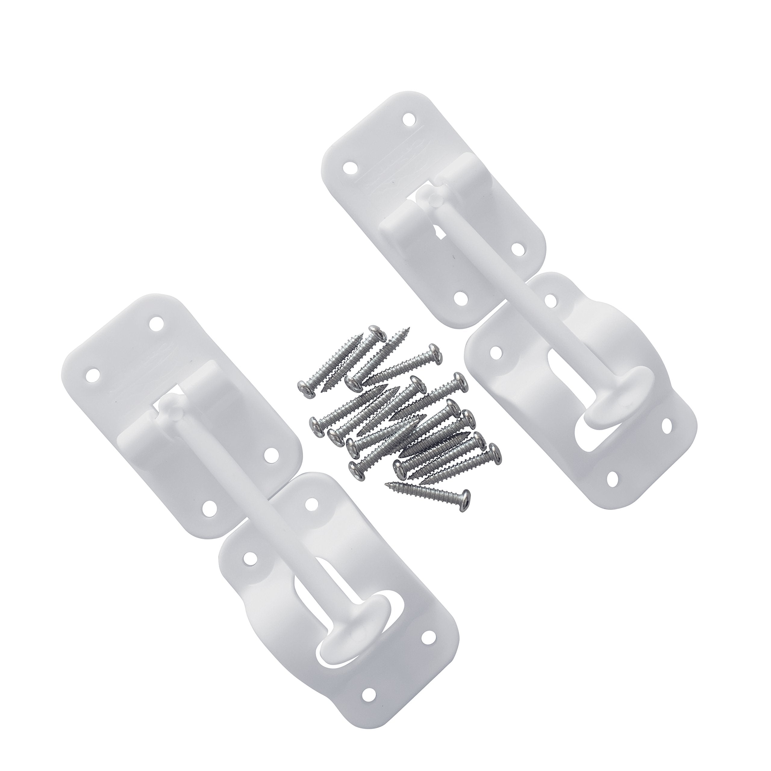 Camp'N T-Style 3 1/2'' Door Latch-Holder-Catch With Hardware For Rv, Trailer, Camper, Motor Home, Cargo Trailer - Oem Replacemen