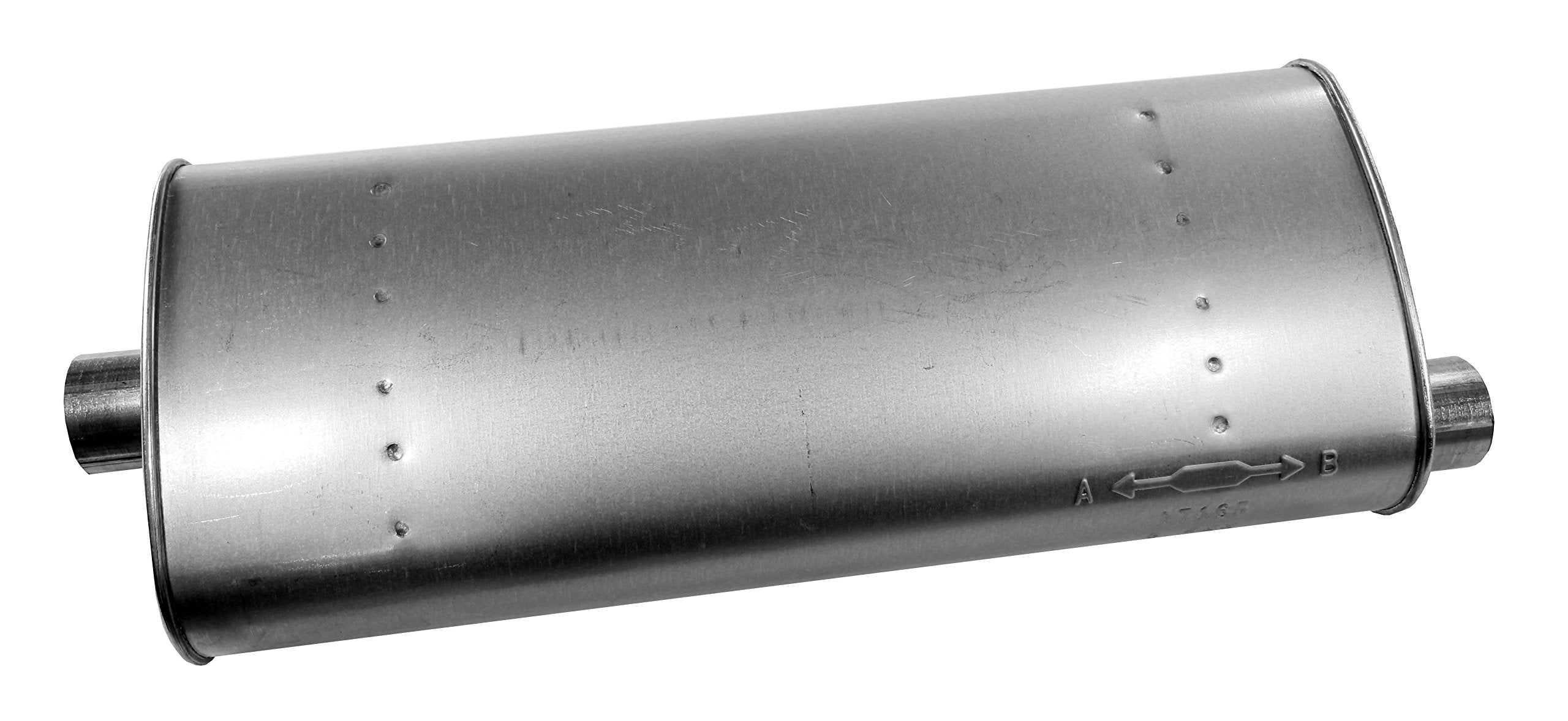 Walker SoundFX Universal 17165 Universal Exhaust Muffler 2.5 inch Inlet (ID) 2.5 inch Outlet (ID) for Chevrolet Trailblazer