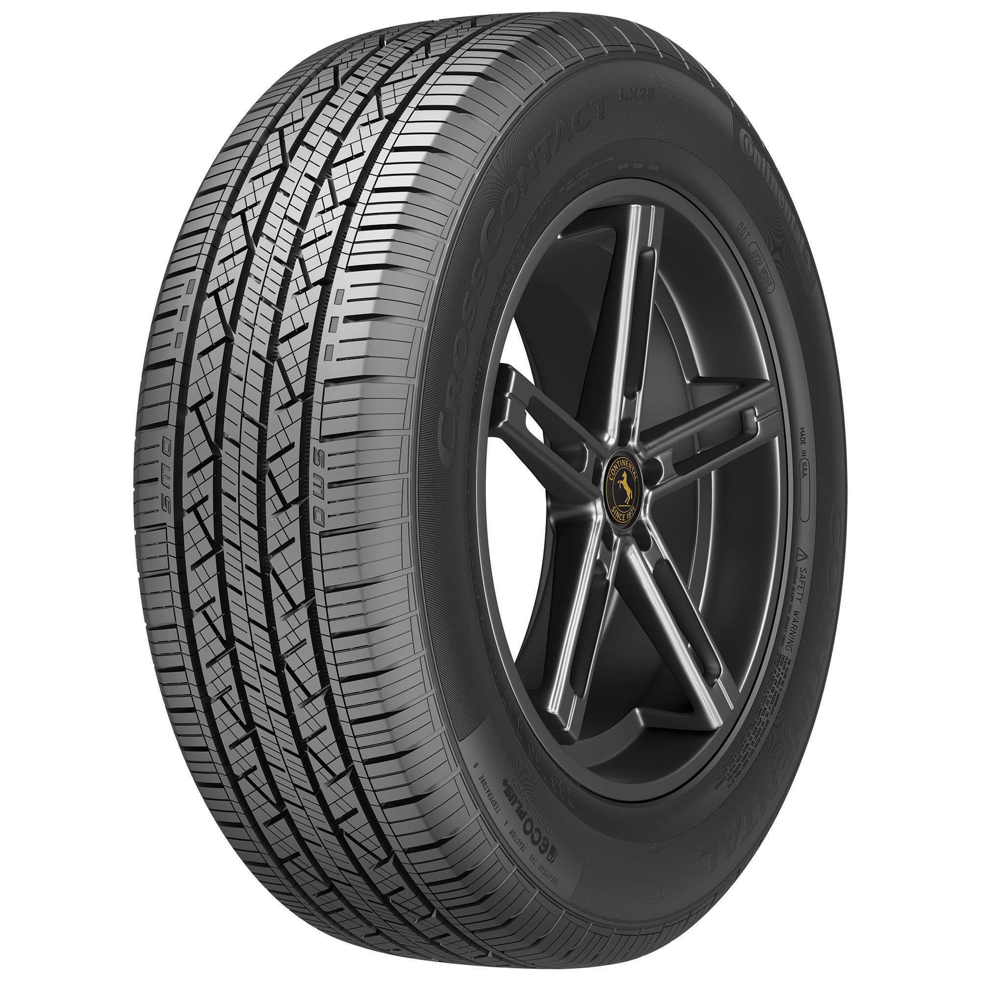Continental Cross Contact Lx25 All- Season Radial Tire-225/55R18 98H