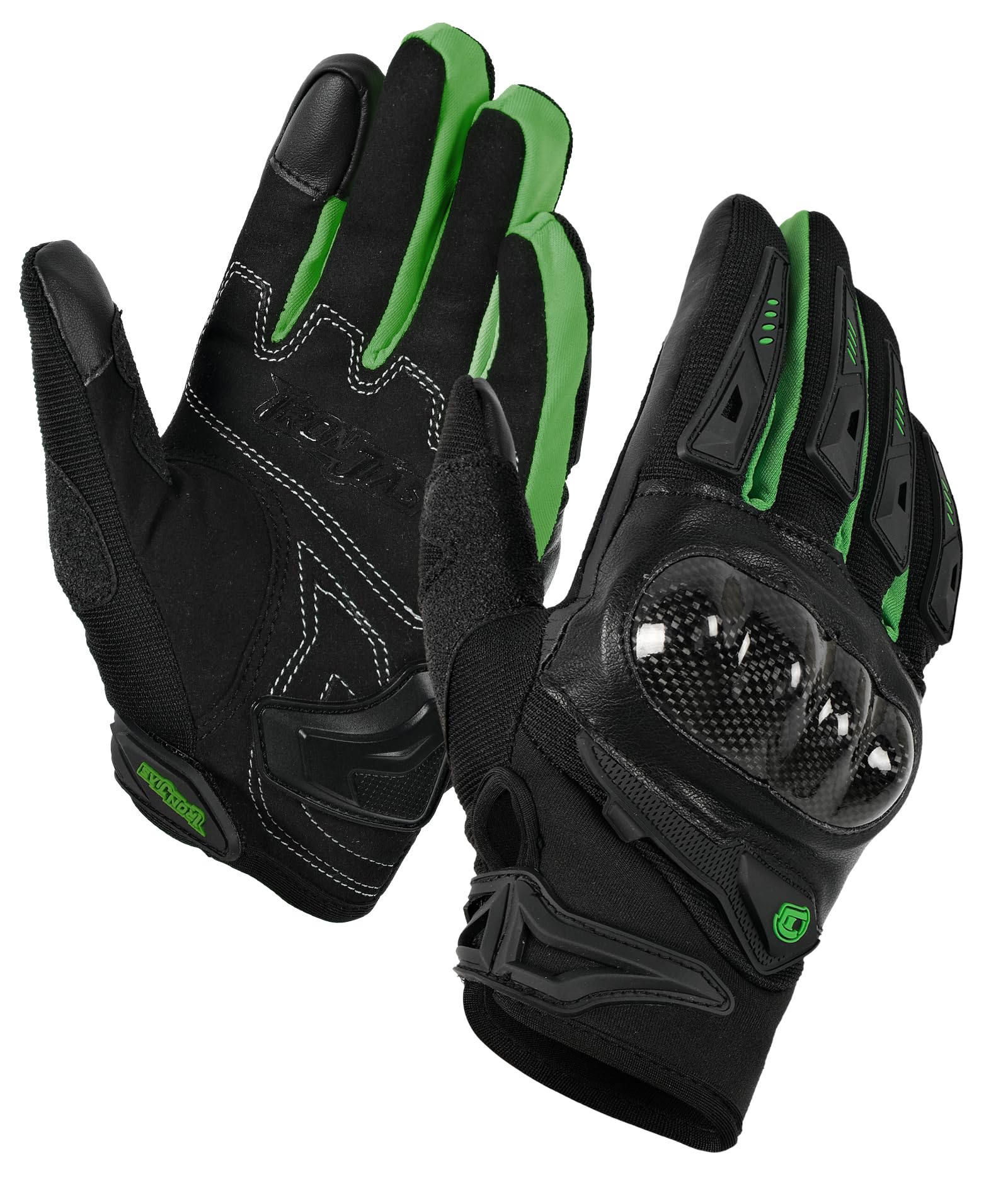 Iron Jia 'S Motorcycle Gloves For Men And Women, Summer Touchscreen Riding Gloves With Palm Sliders, Protective Gear For Road Ra