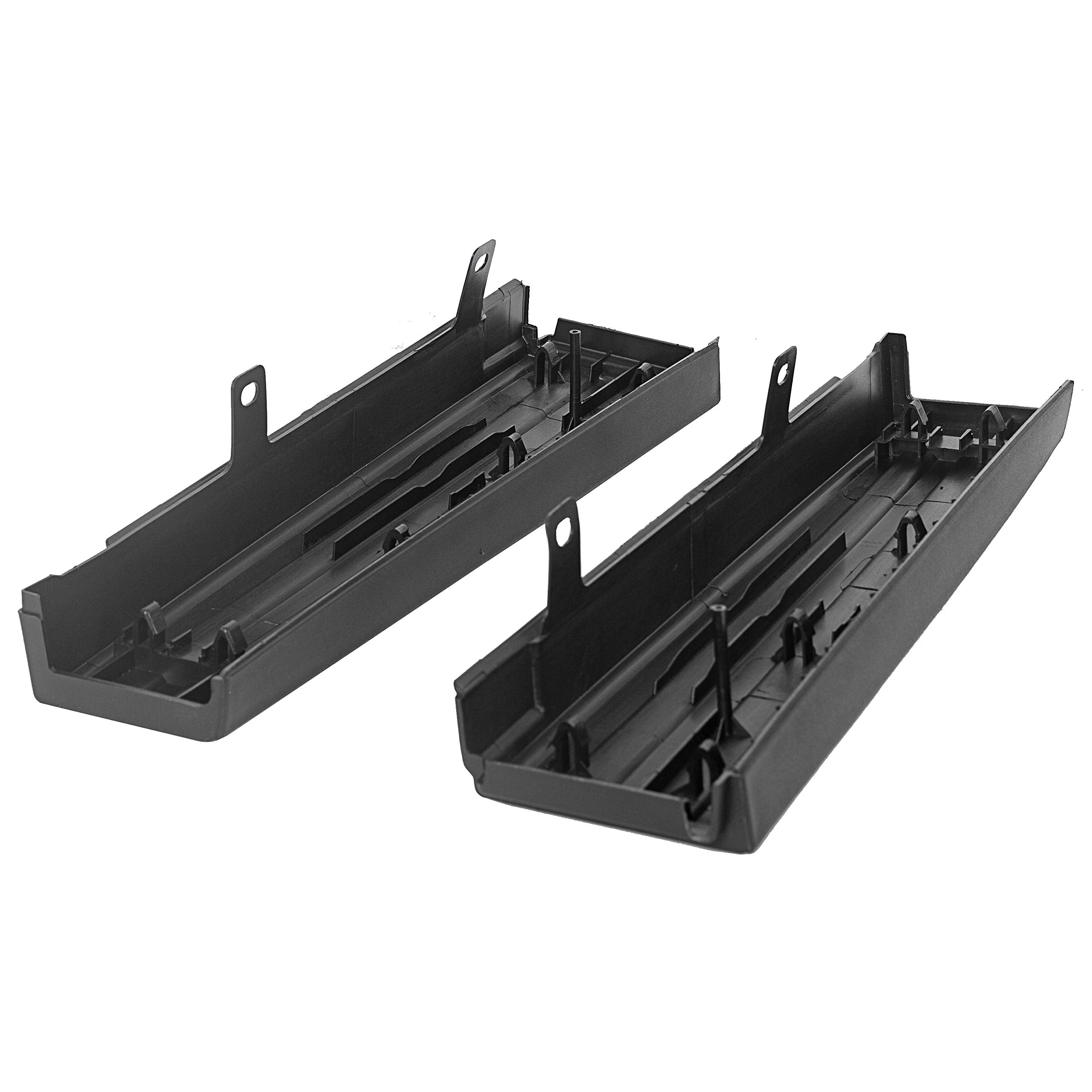 Ecotric Flex Step Side Tailgate Molding Covers Compatible With 2009-2014 Ford F150 Replacement For 9L3Z-9941018-Aa & 9L3Z-994101