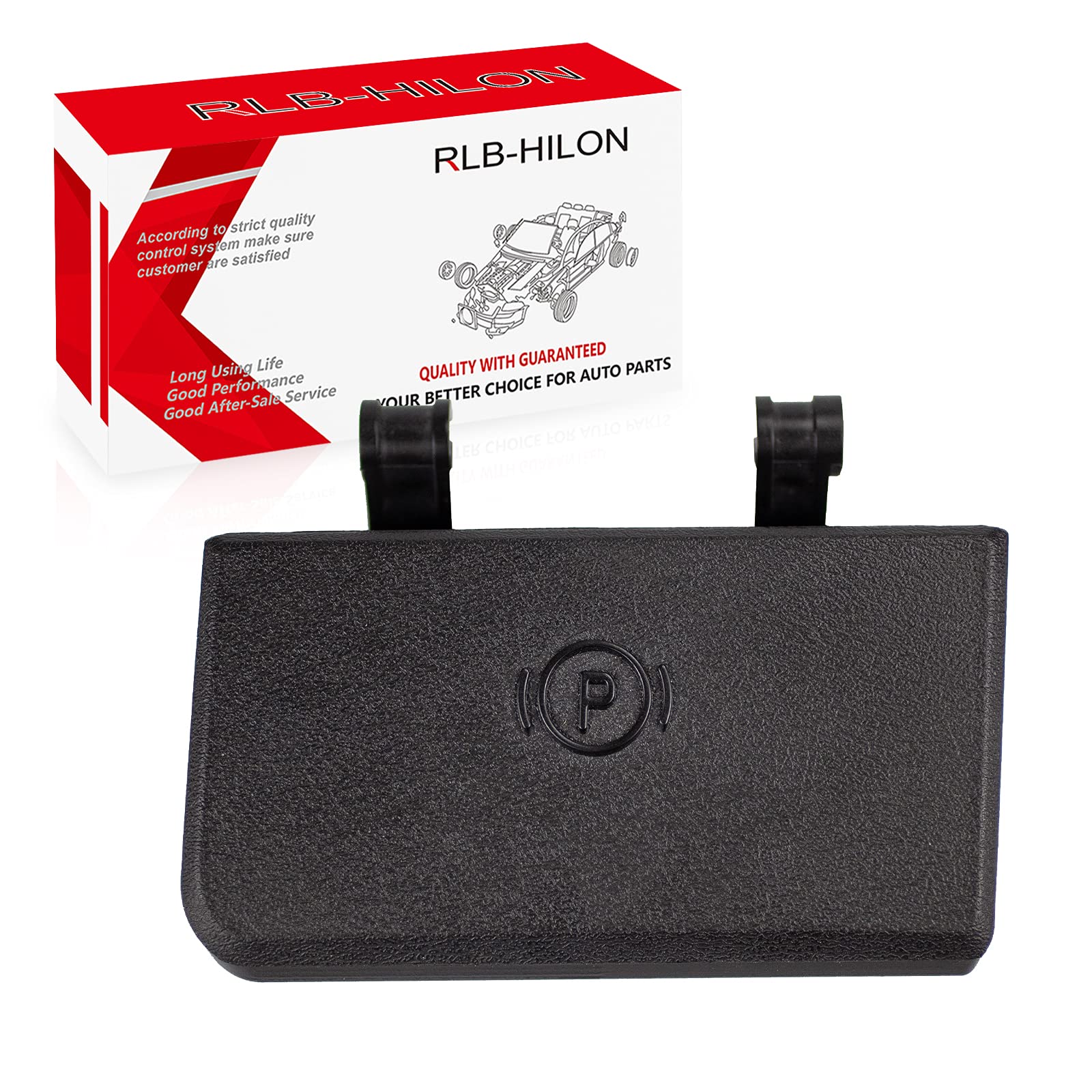 RLB-HILON Parking Brake Release Handle Compatible with Dodge Ram 1500 2500 3500 4500 5500 Models 2013 to 2018 Year 1NL97DX9AB Bl