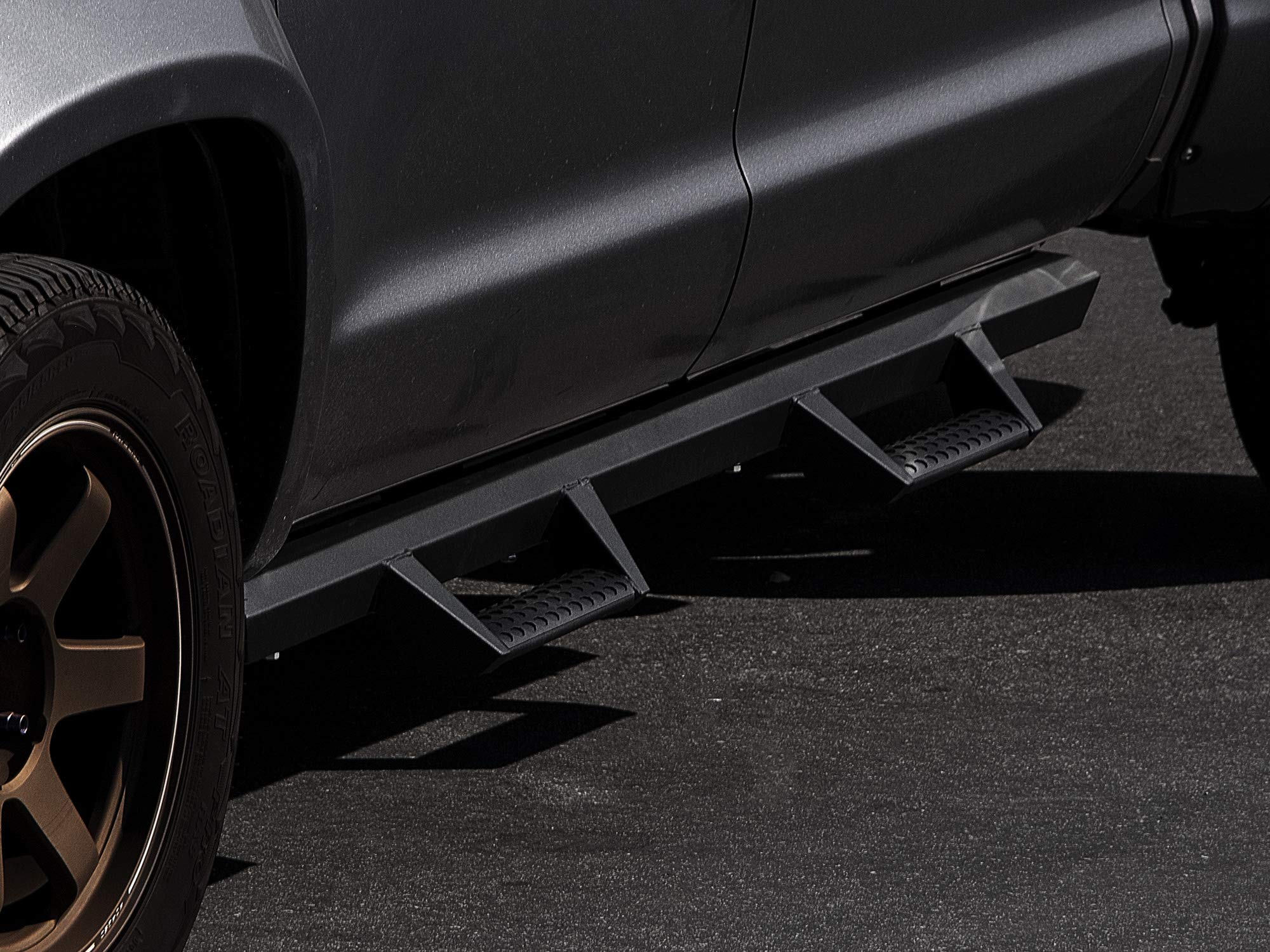 Armordillo Usa 7169401 Ar Drop Step Bars - Matte Black Fits 2009-2018 Dodge Ram 1500/2019-2022 1500 Classic Quad (Extended) Cab
